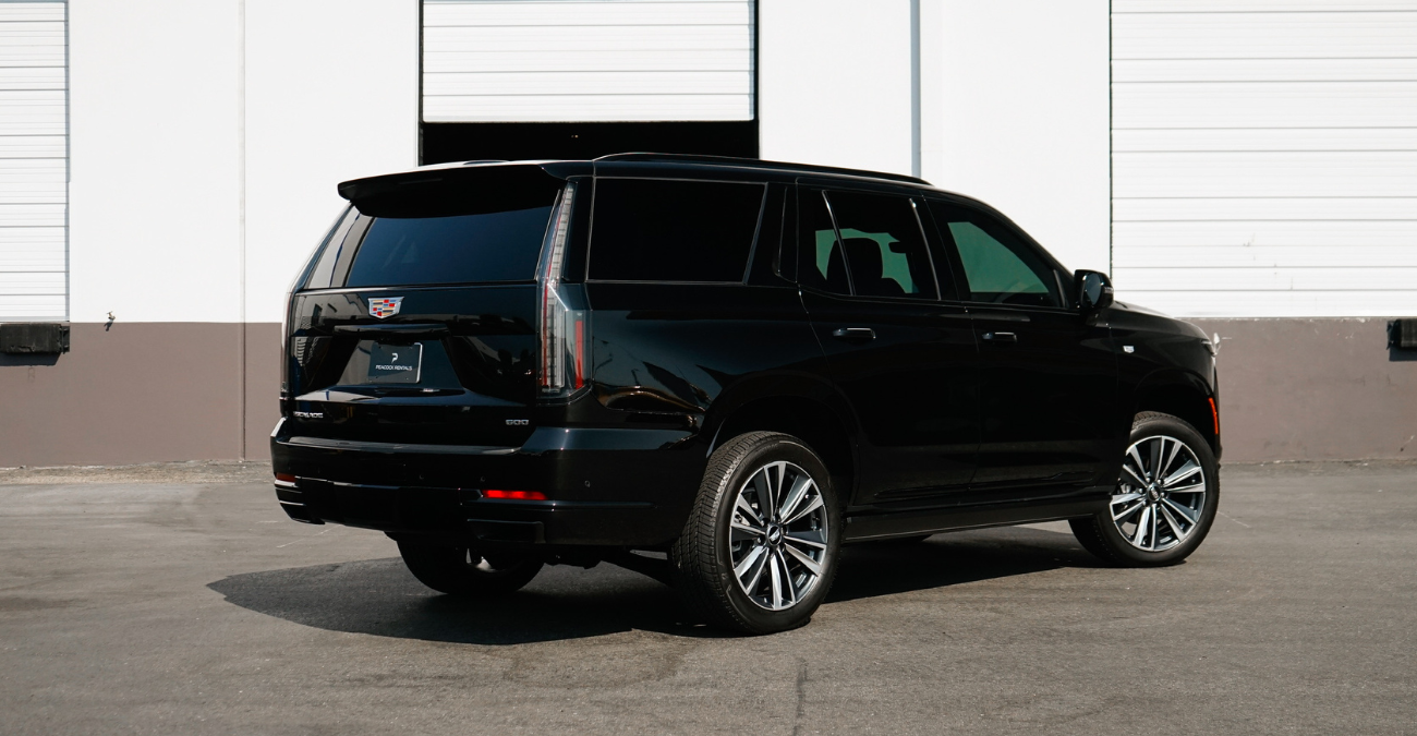 2023 Cadillac Escalade ESV Black luxury SUV Beverly Hills
