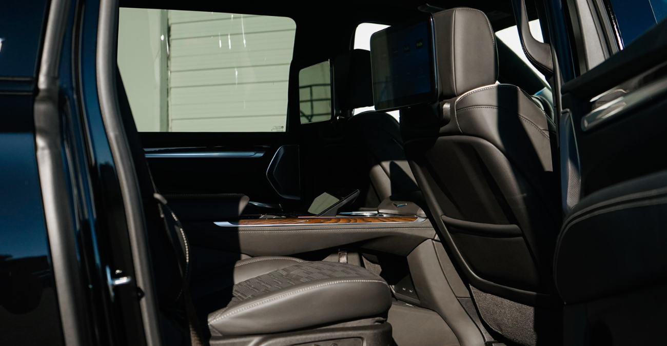 2025 Cadillac Escalade ESV Executive luxury interior Black Executive Los Angeles