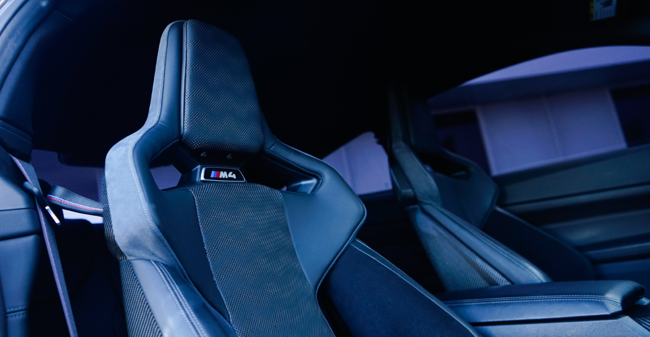 2022 BMW M4 Competition exterior Grey Los Angeles rental