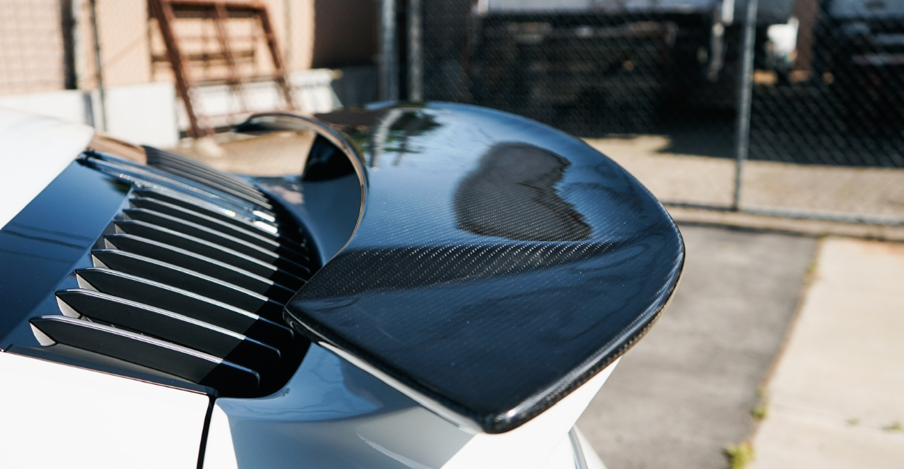 Porsche 911 Carrera 4S Cabriolet White brake caliper detail Beverly Hills