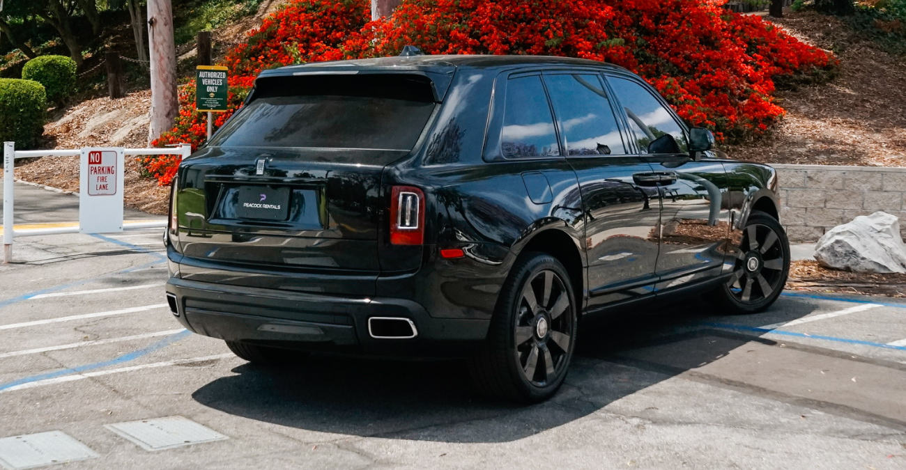 2020 Rolls Royce Cullinan engine bay luxury SUV Southern California