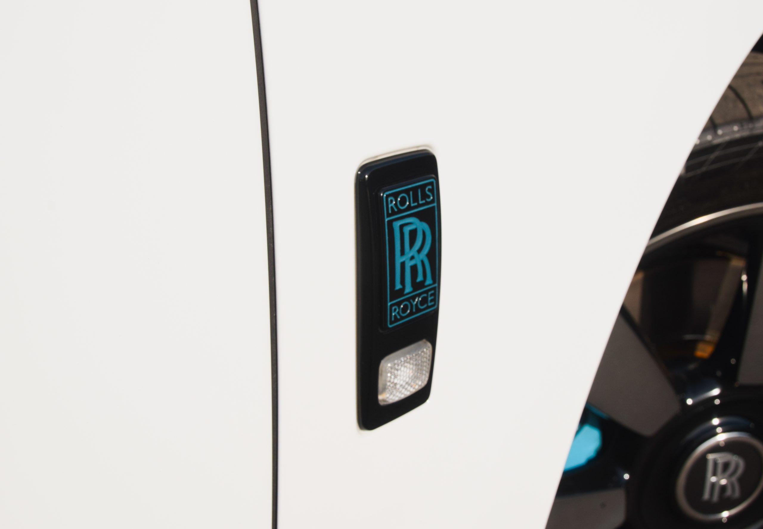 Rolls Royce Cullinan White brake caliper detail Orange County