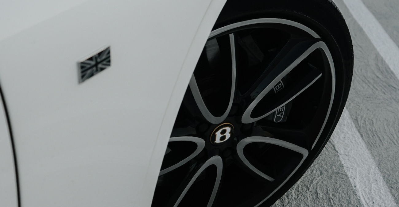 2021 Bentley Continental GTC First Edition close-up detail shot Southern California