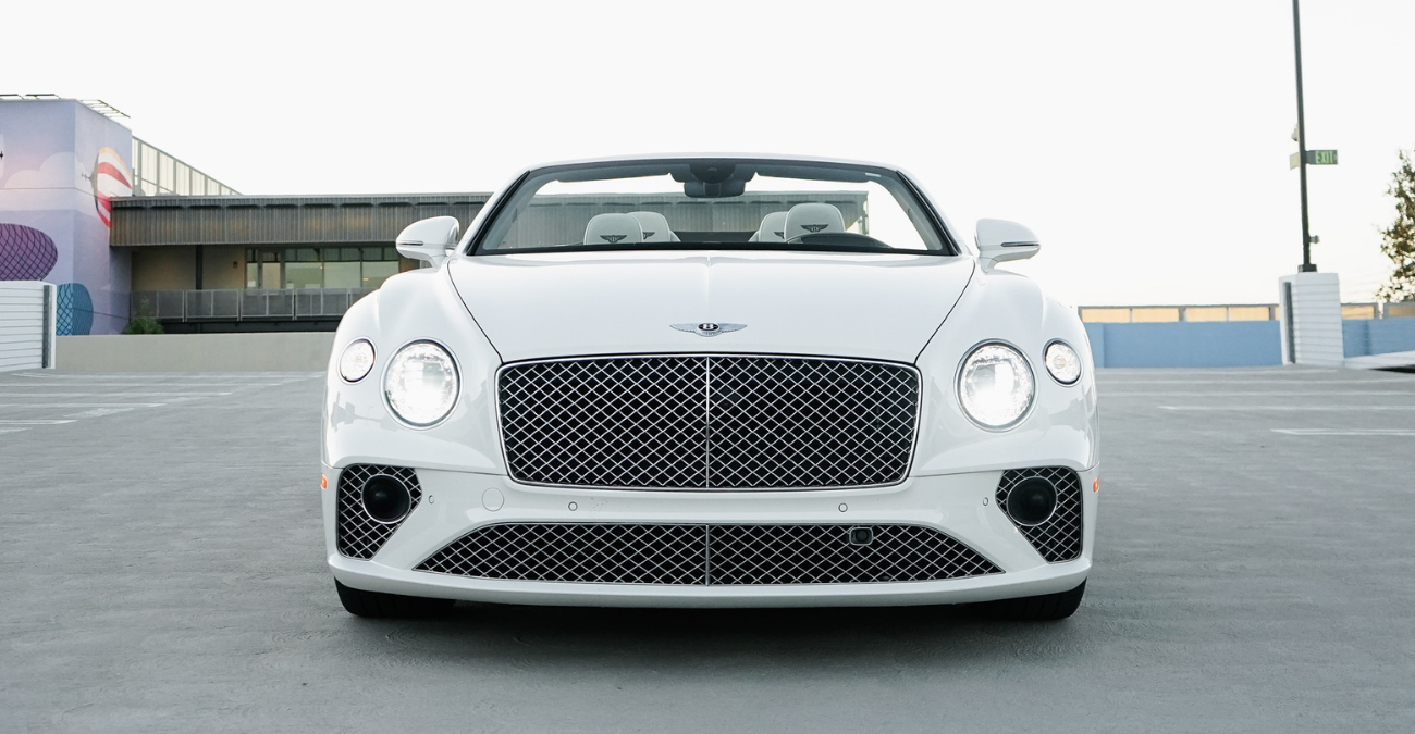 2021 Bentley Continental GTC First Edition front three-quarter White SoCal