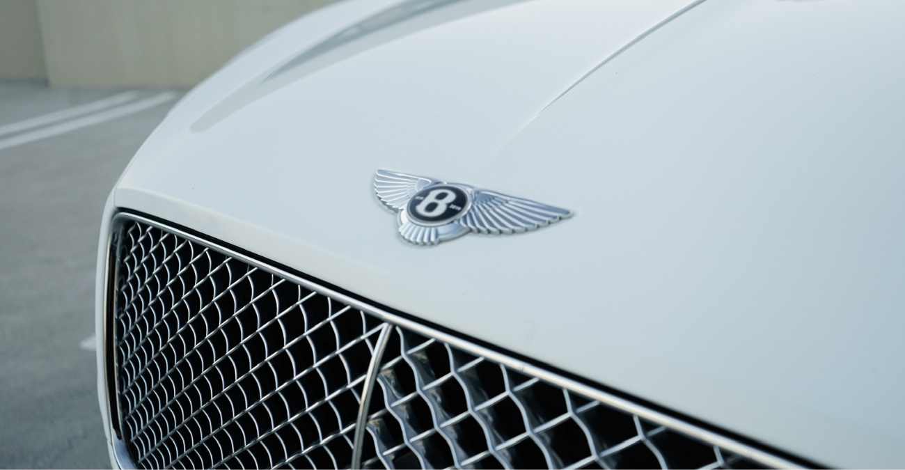 2021 Bentley Continental GTC First Edition driver cockpit Soft White and Cream seats Orange County