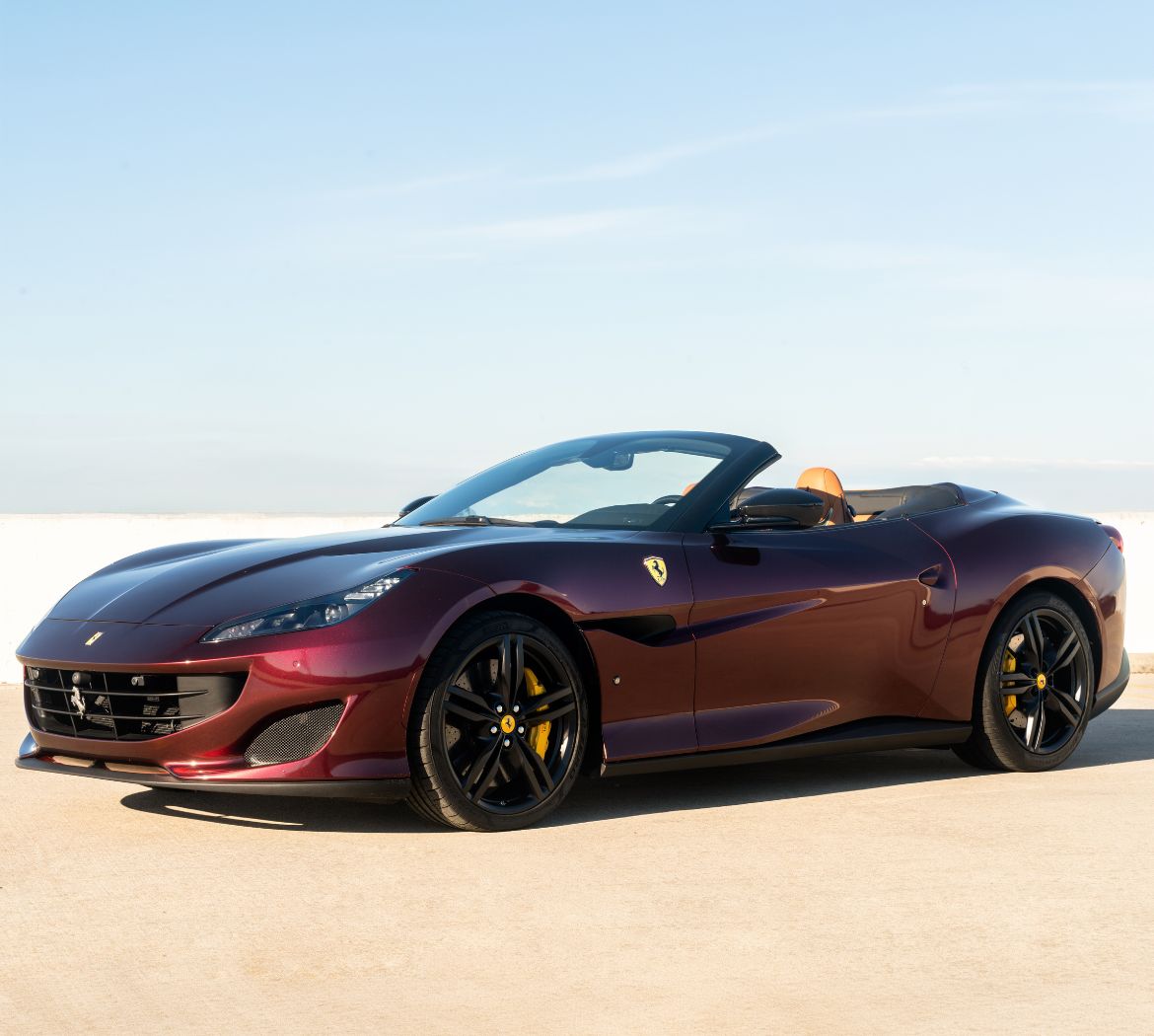 2020 Ferrari Portofino exotic car rental OC