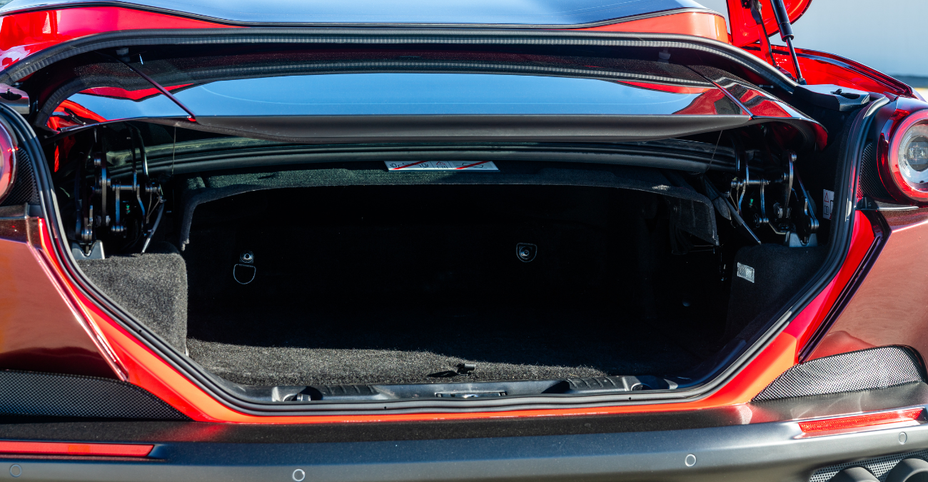 2020 Ferrari Portofino driver cockpit Tan seats SoCal