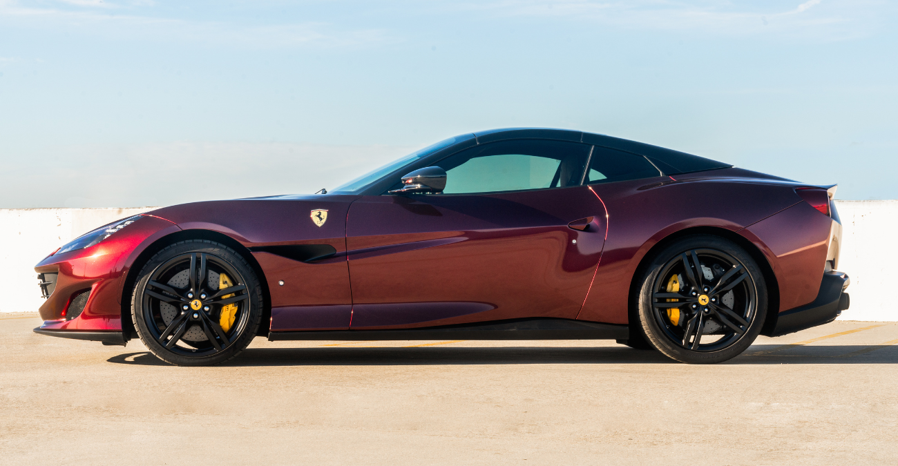 2020 Ferrari Portofino Ferrari Red sports car Beverly Hills