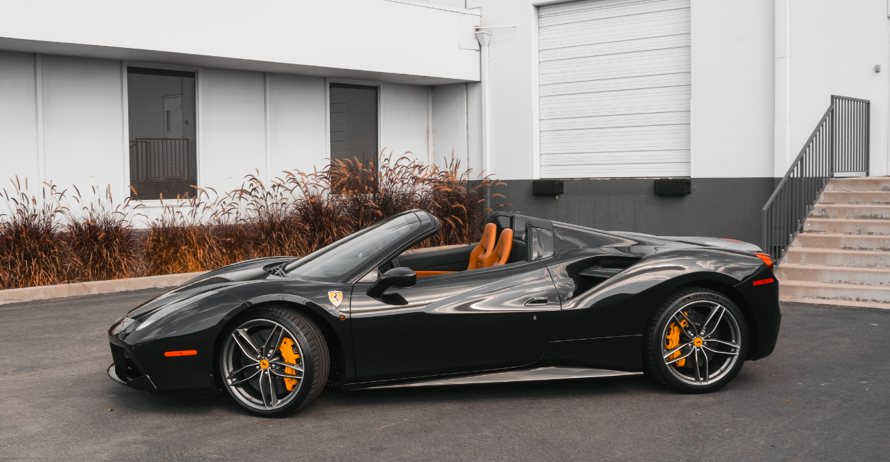 2018 Ferrari 488 Spider badge detail supercar OC