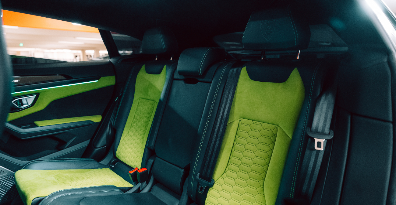 Black Lamborghini Urus Mansory front quarter angle Beverly Hills