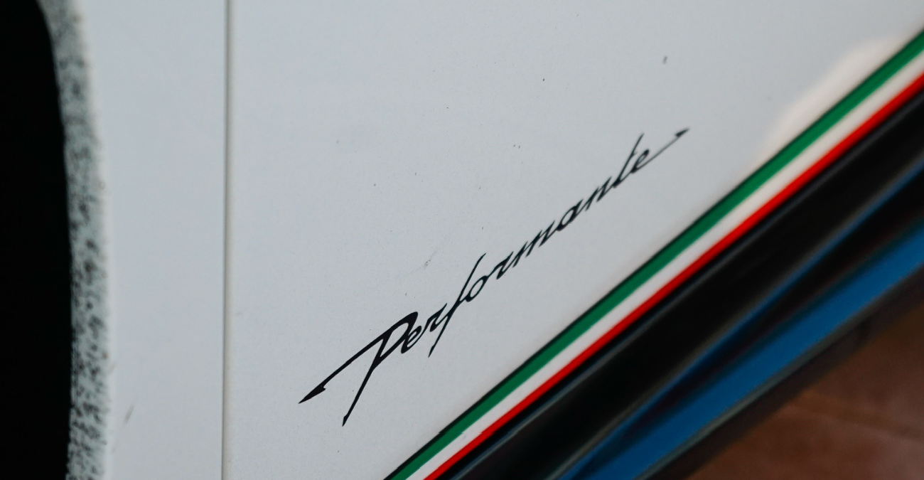 Lamborghini Huracan Performante Spyder side profile White supercar Pacific Coast Highway rental