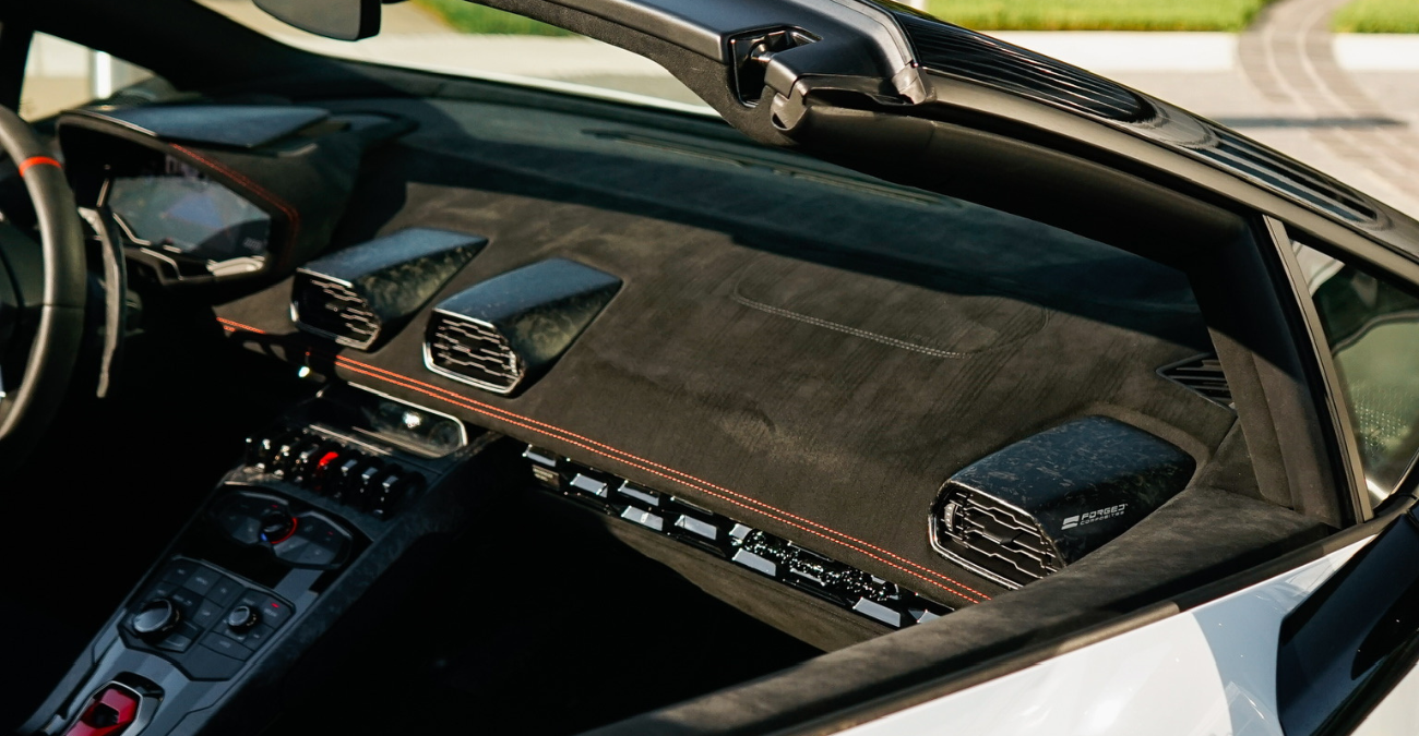 2019 Lamborghini Huracan Performante Spyder front three-quarter White SoCal