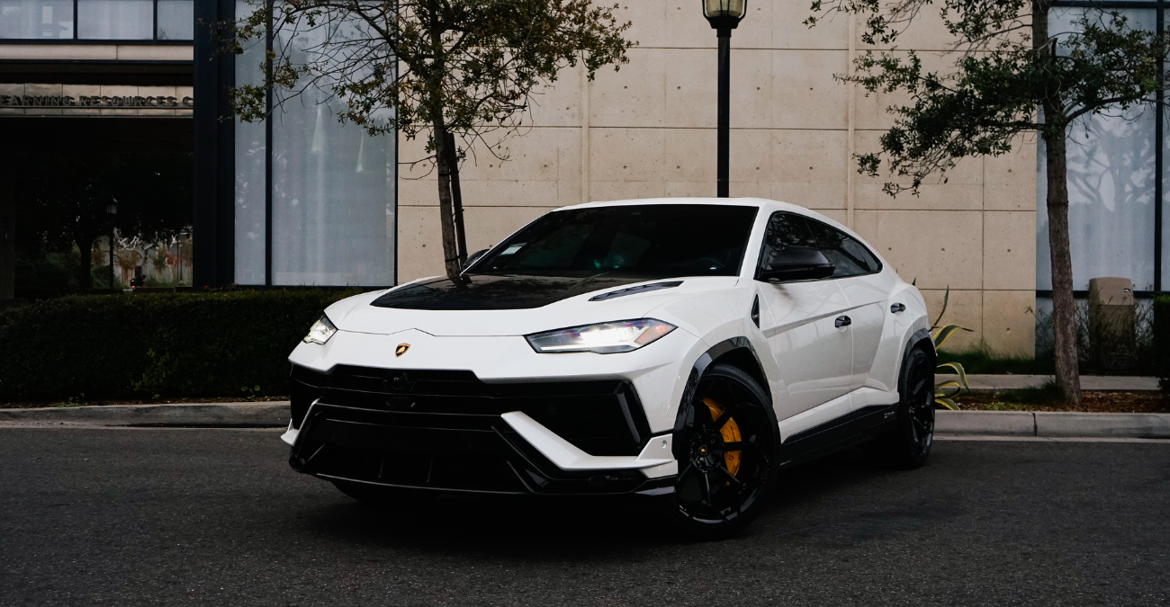 Lamborghini Urus Performante White luxury SUV available OC