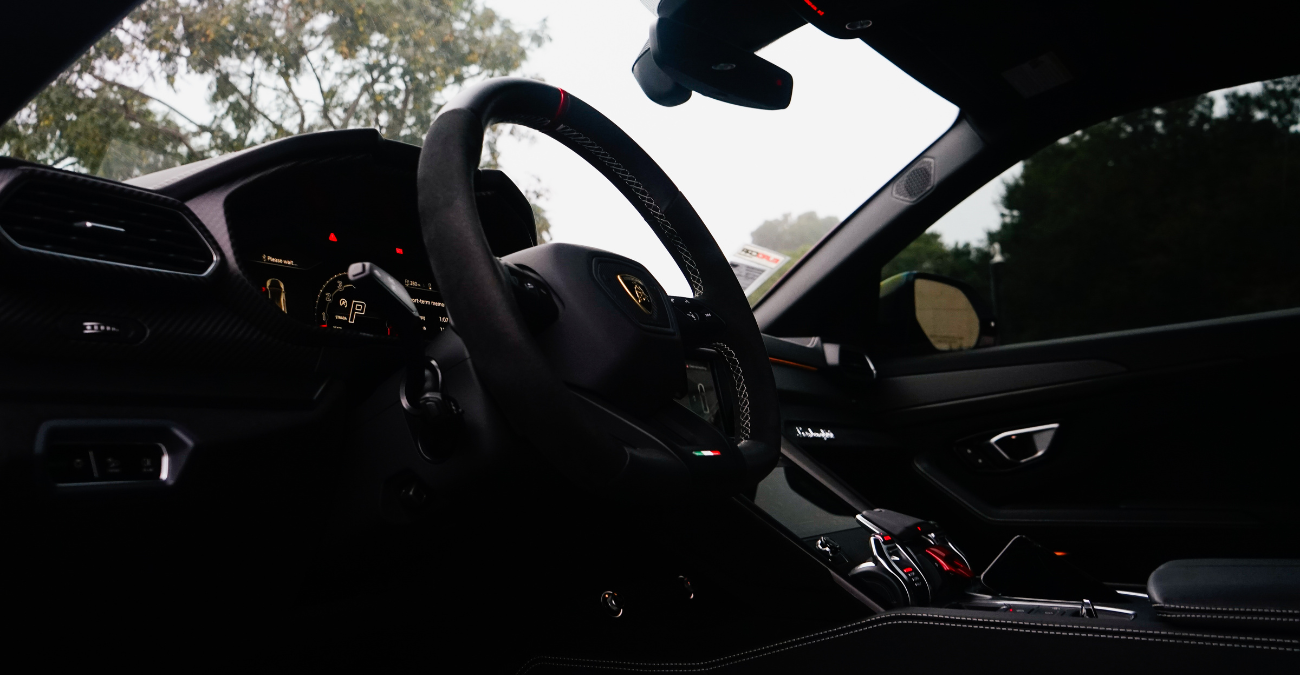 Lamborghini Urus Performante Full Carbon Package interior cabin Los Angeles rental