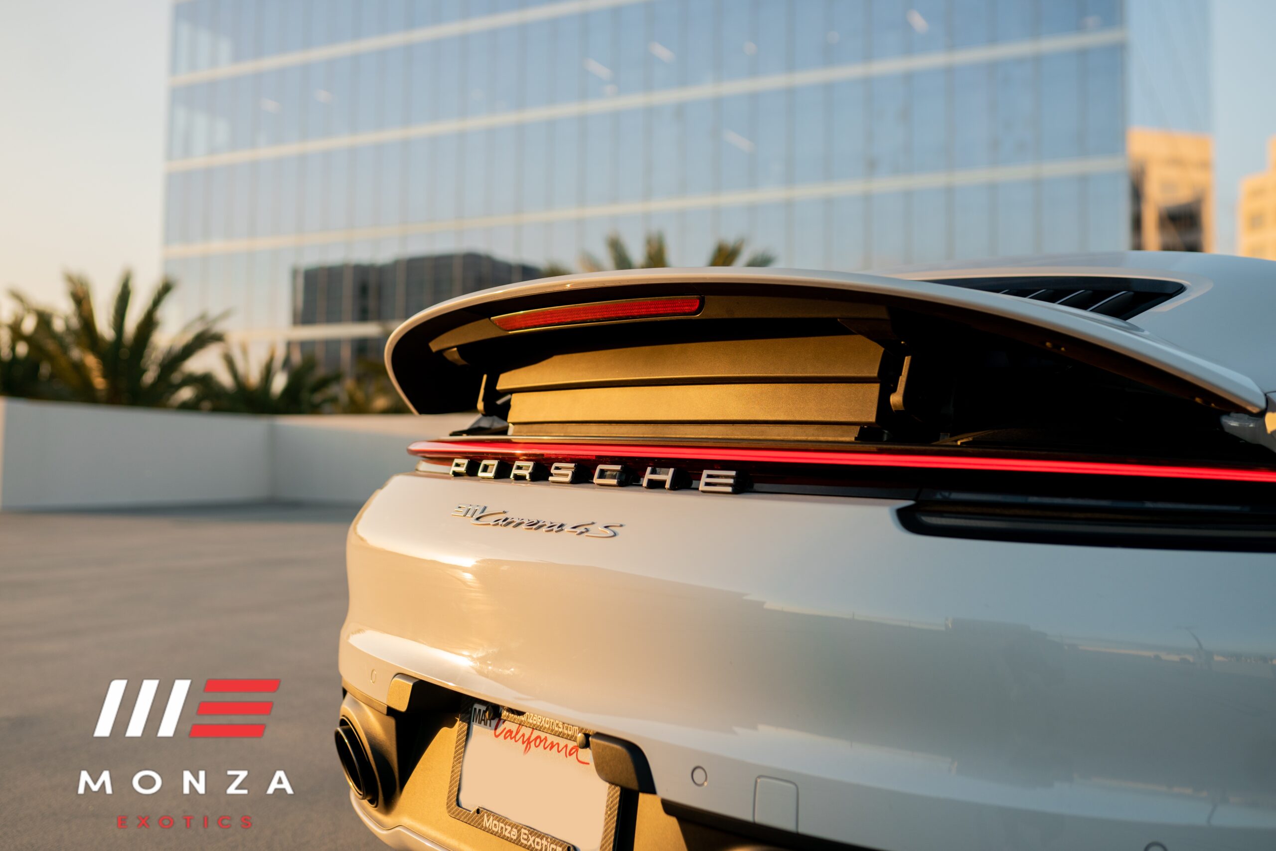 2023 Porsche 911 Carrera 4S Convertible luxury interior Red SoCal