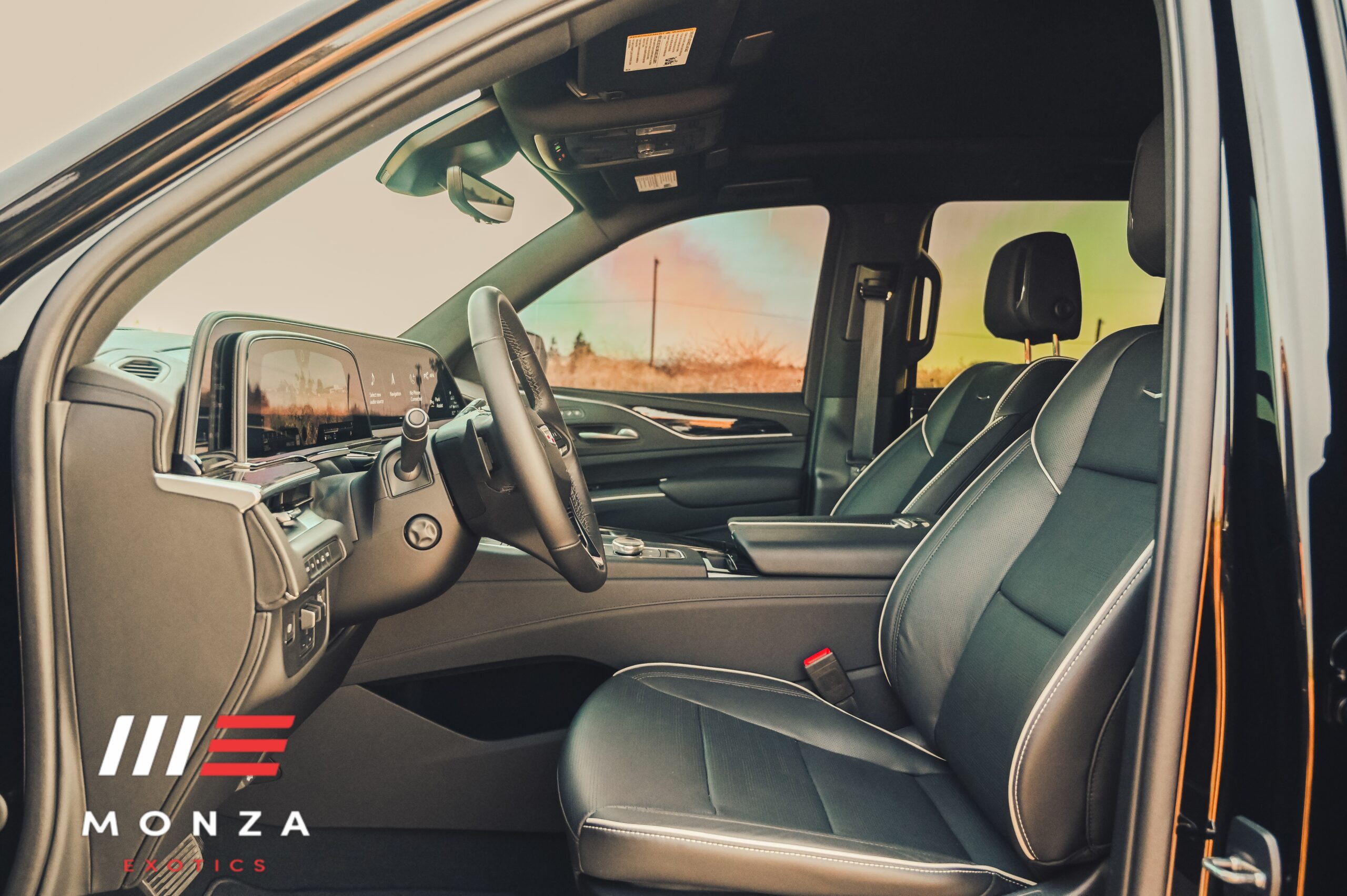 2023 Cadillac Escalade front three-quarter Black SoCal