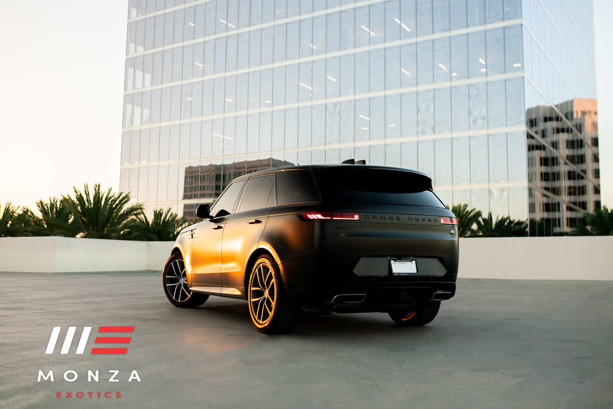 Land Rover Range Rover Sport Black brake caliper detail Pacific Coast Highway