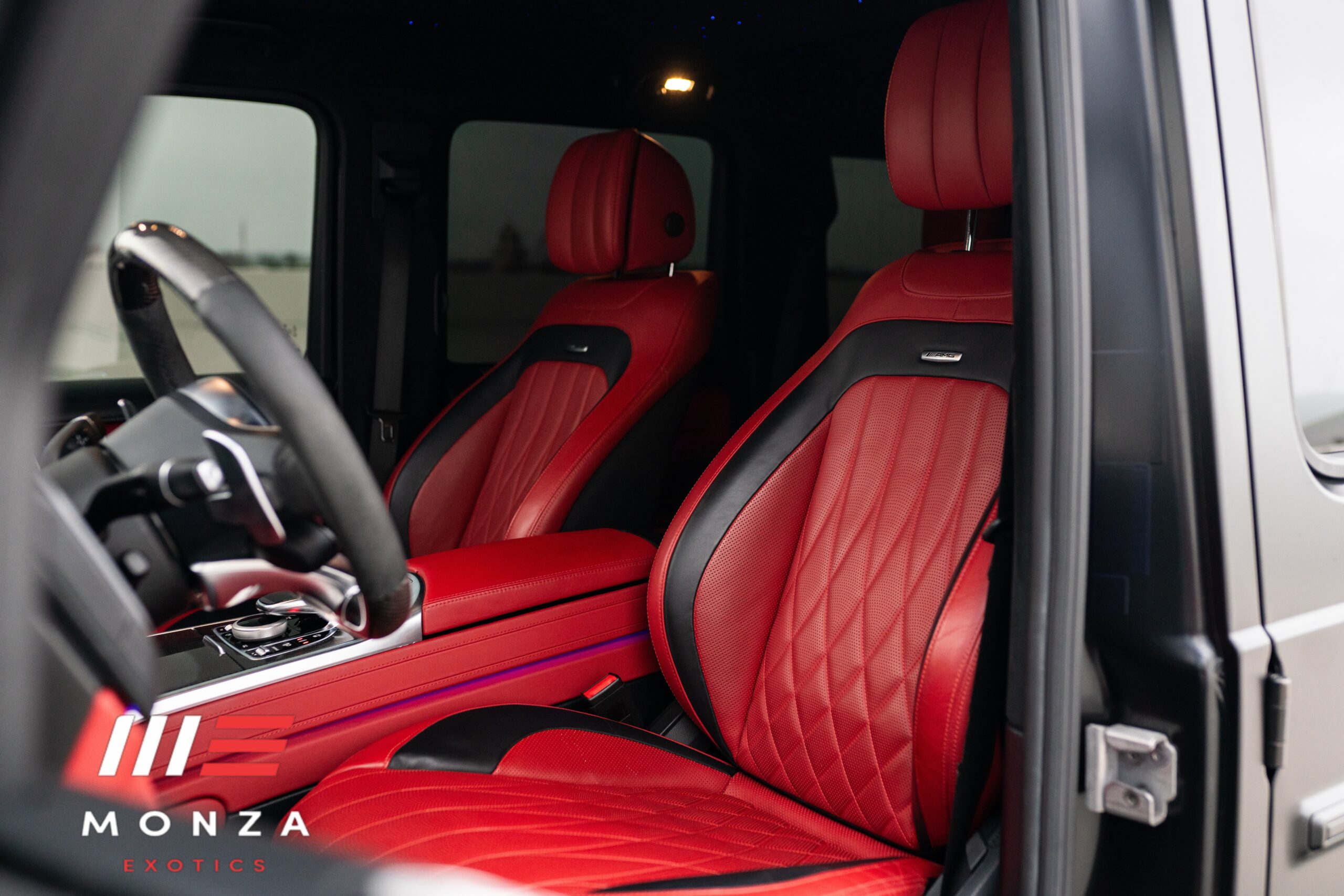 Mercedes-Benz G63 AMG rear view Black luxury SUV San Diego