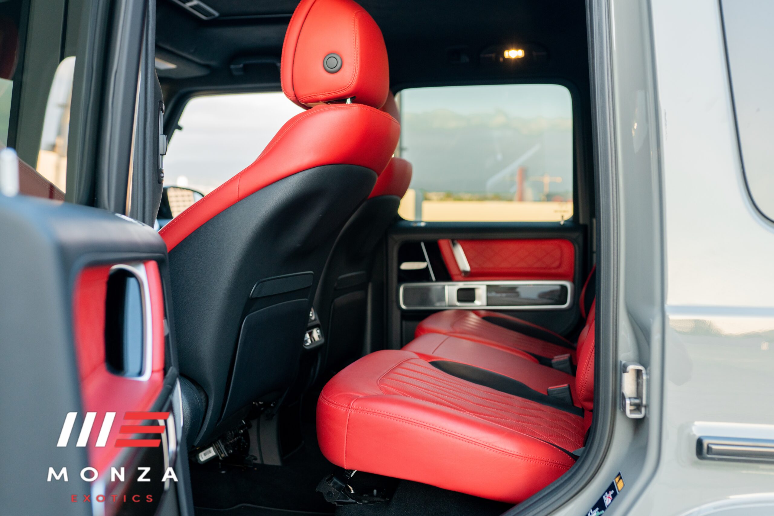 2023 Mercedes-Benz G63 AMG front three-quarter Arabian Grey SoCal