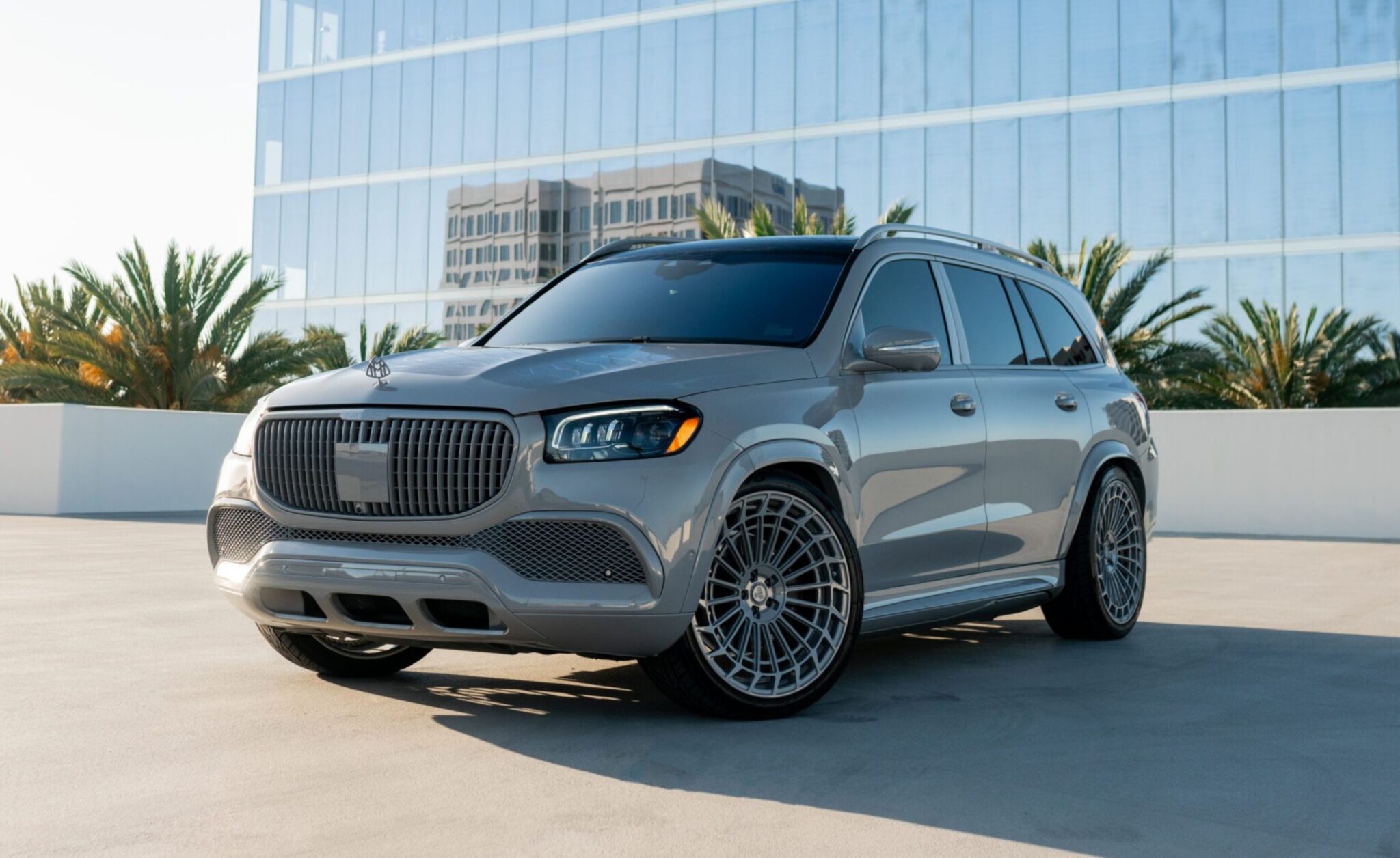 2024 Mercedes-Benz Maybach GLS 600 Kim Kardashian Edition exotic car rental Beverly Hills