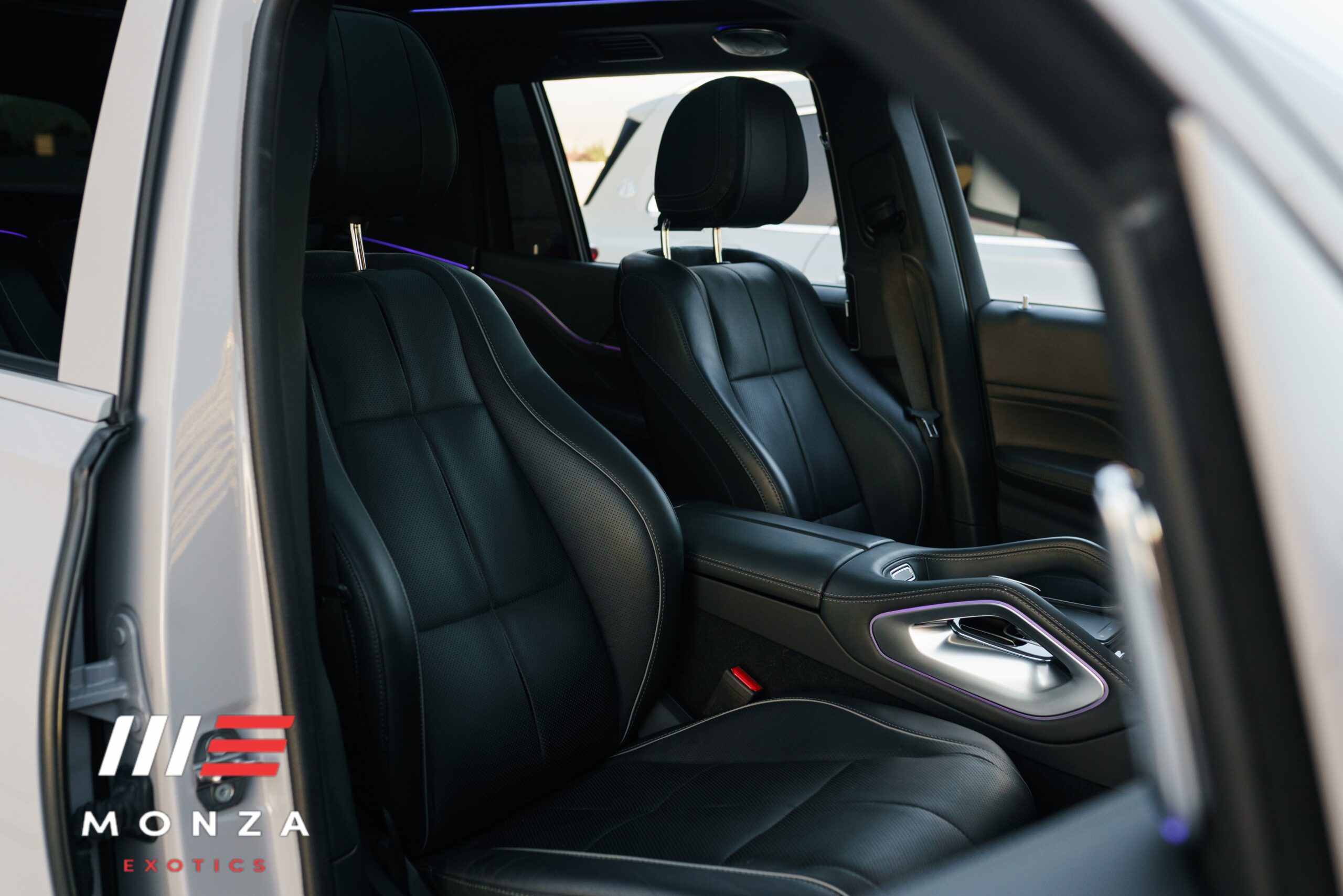 Mercedes-Benz Maybach GLS 600 Kim Kardashian Edition Grey close-up luxury SUV rental Newport Beach