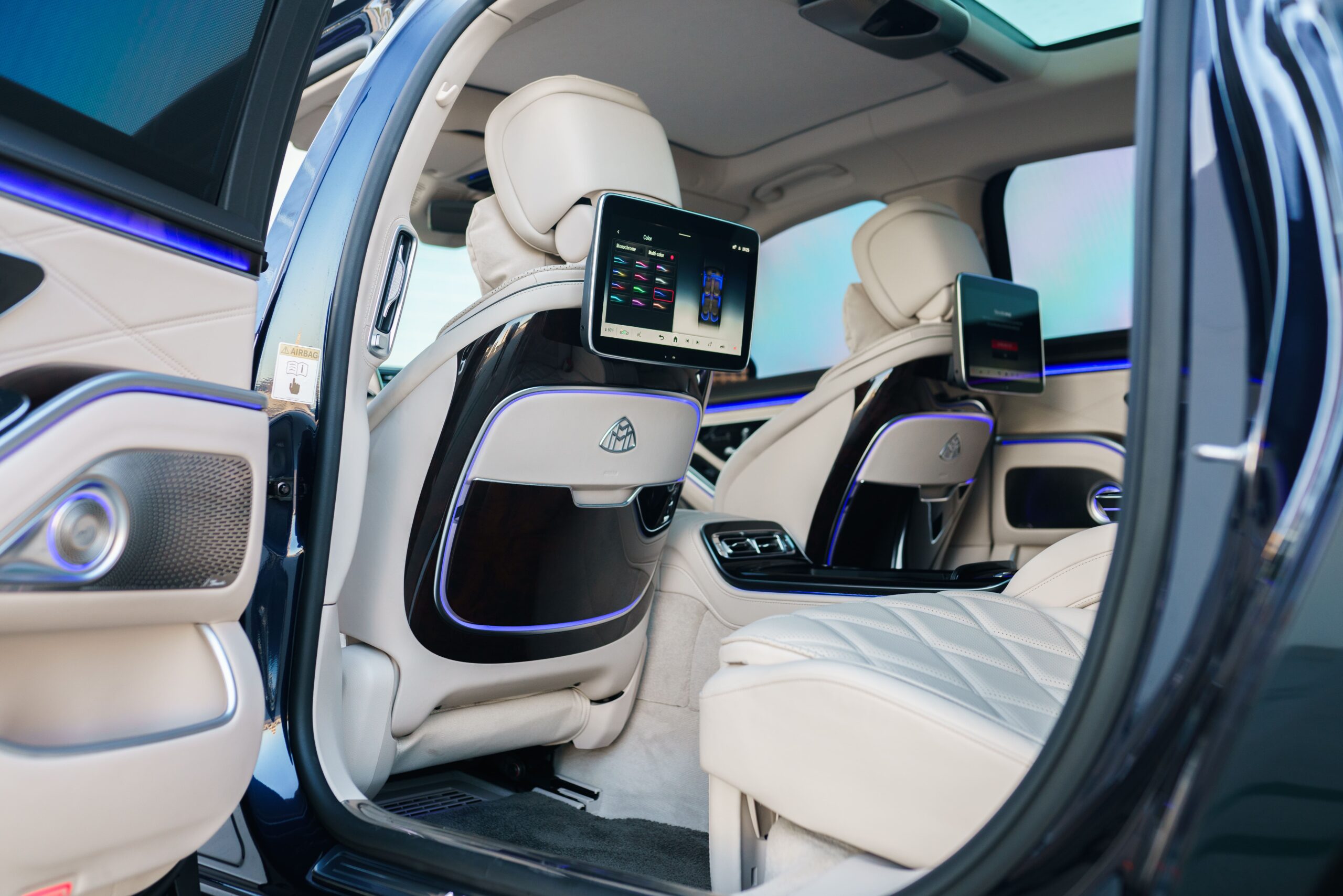 2024 Mercedes-Benz Maybach S580 engine bay luxury sedan Southern California