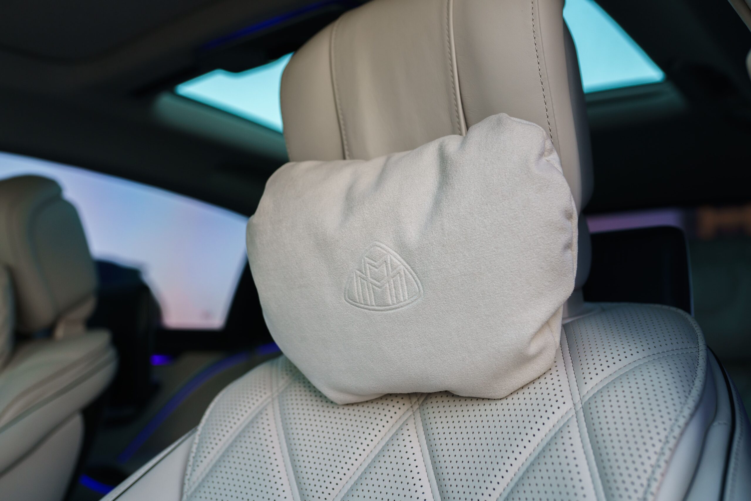 Mercedes-Benz Maybach S580 rear view Black luxury sedan San Diego