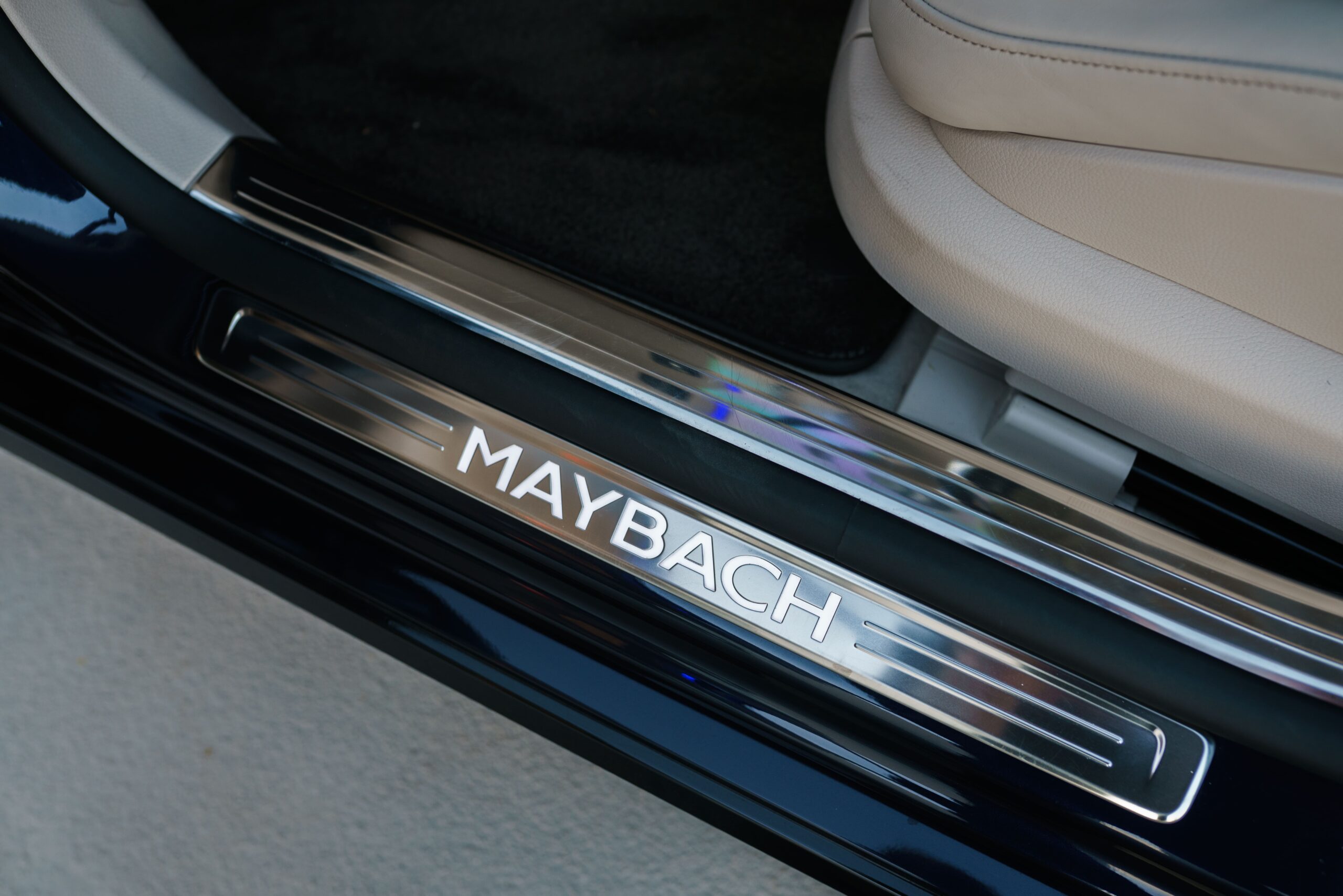 2024 Mercedes-Benz Maybach S580 Black luxury sedan Beverly Hills