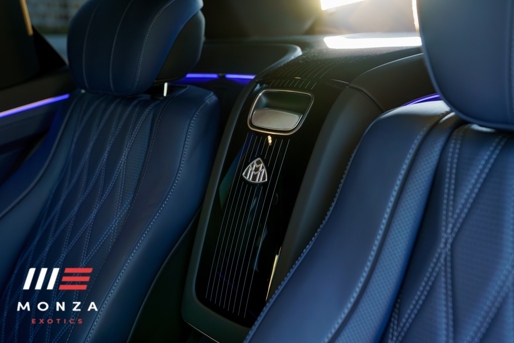 2026 Mercedes-Benz Maybach GLS 600 2026 headlight detail Black Beverly Hills exotic rental