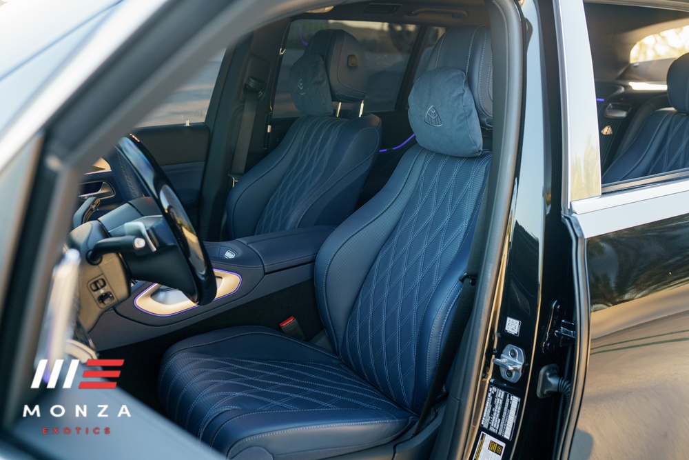 2026 Mercedes-Benz Maybach GLS 600 2026 Black rear view exotic car rental