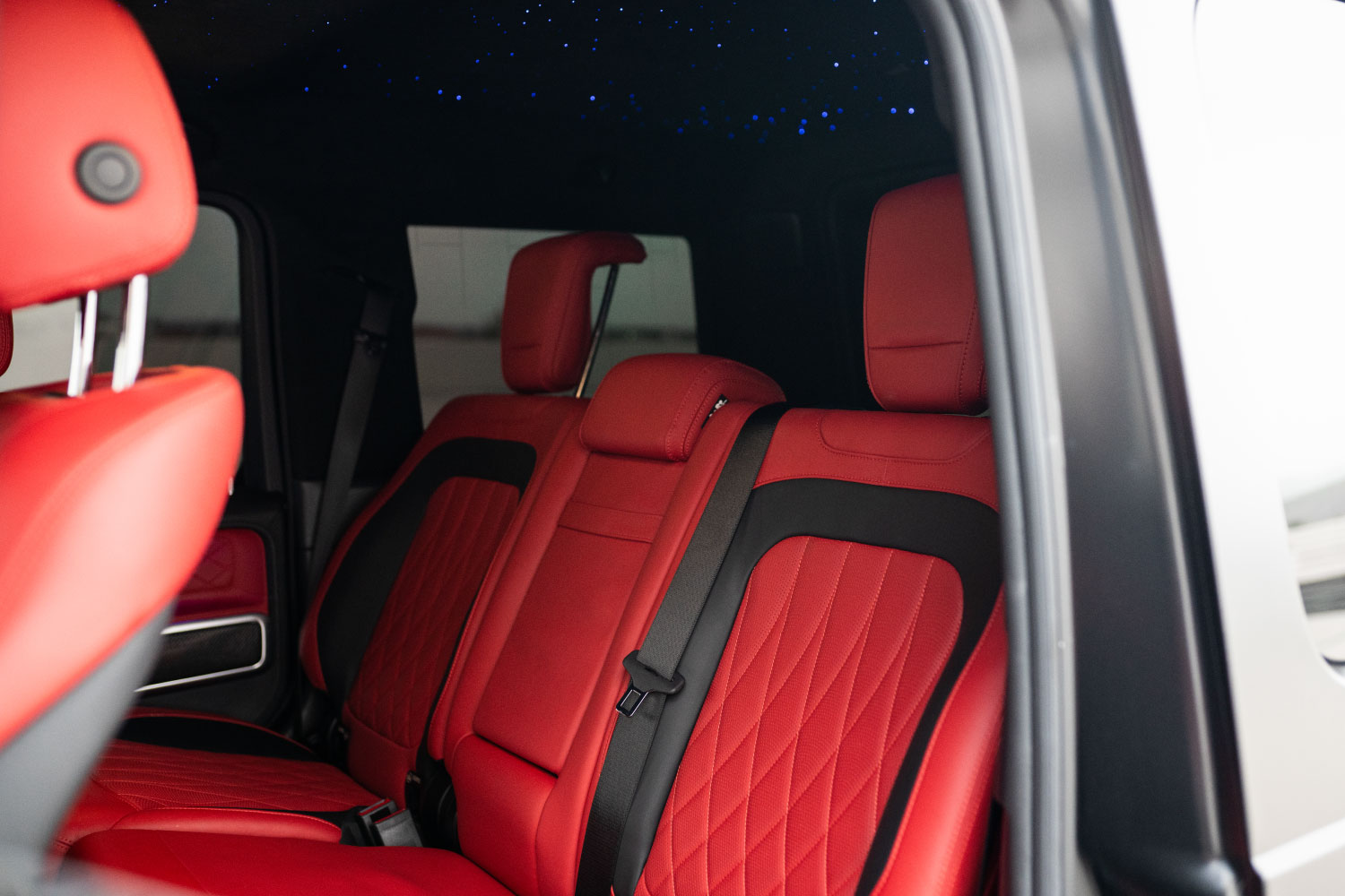 2023 Mercedes-Benz G63 AMG engine bay luxury SUV Southern California luxury rental