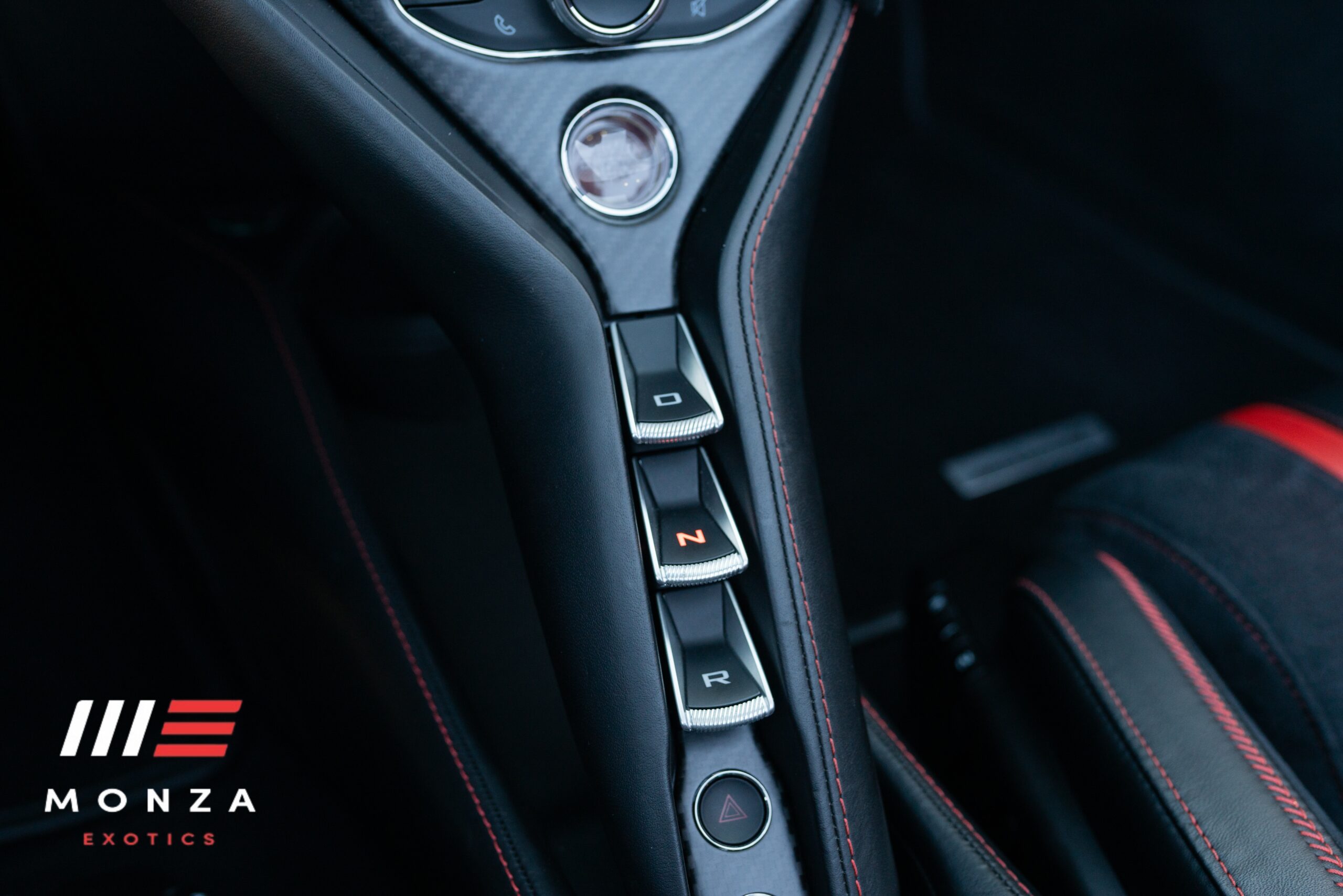 McLaren 720S Spyder White trunk view luxury rental Pacific Coast Highway