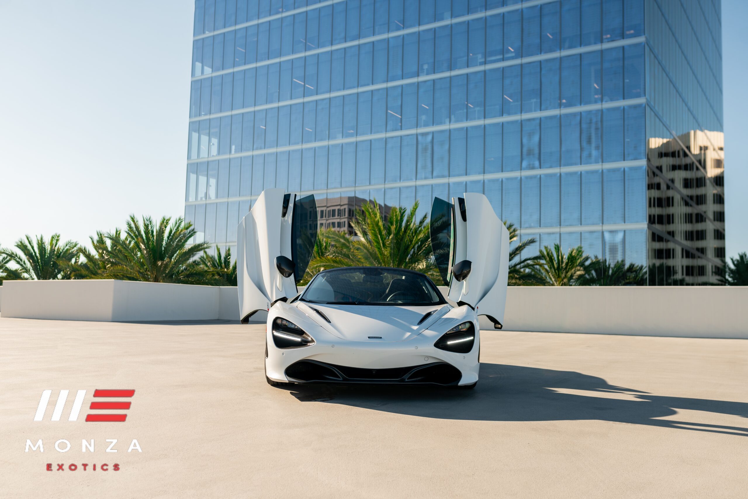 2020 McLaren 720S Spyder exterior White Los Angeles