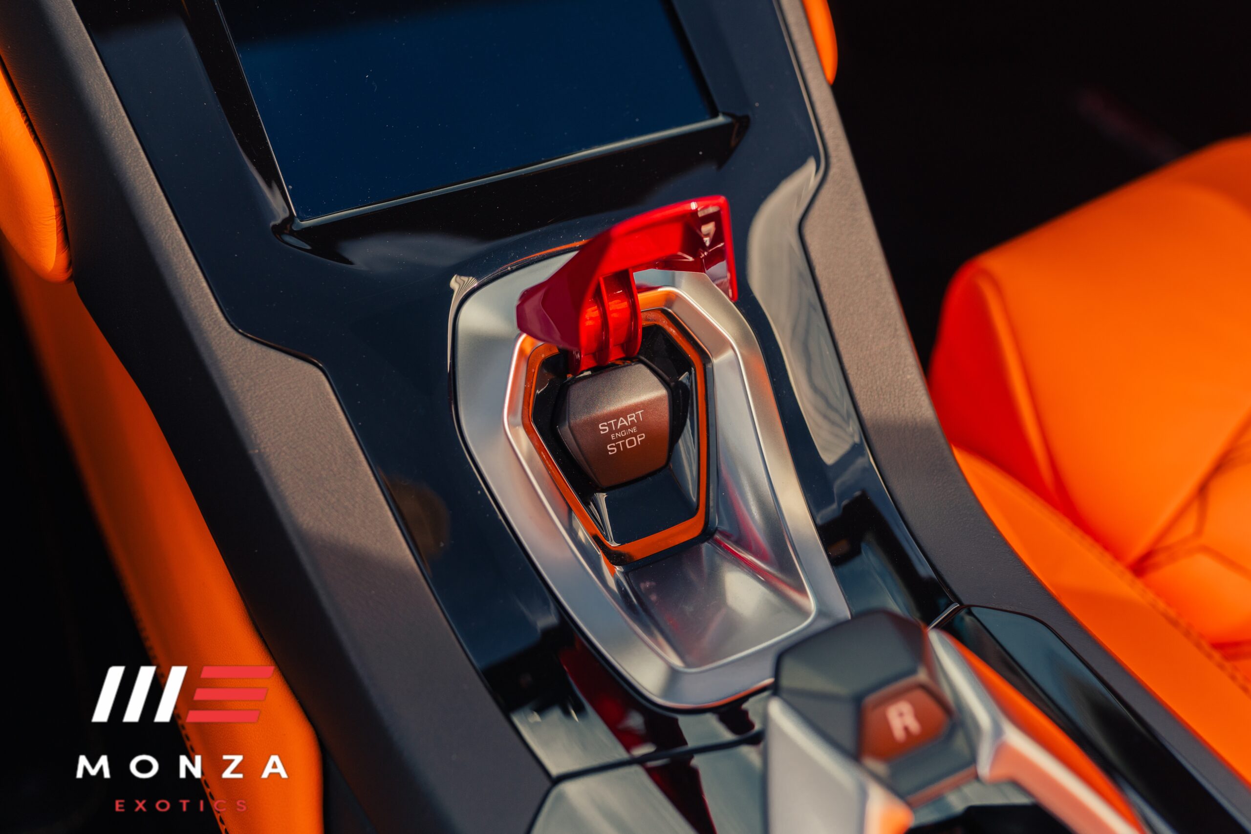 Lamborghini Huracán Evo Spyder Blue at dusk Orange County