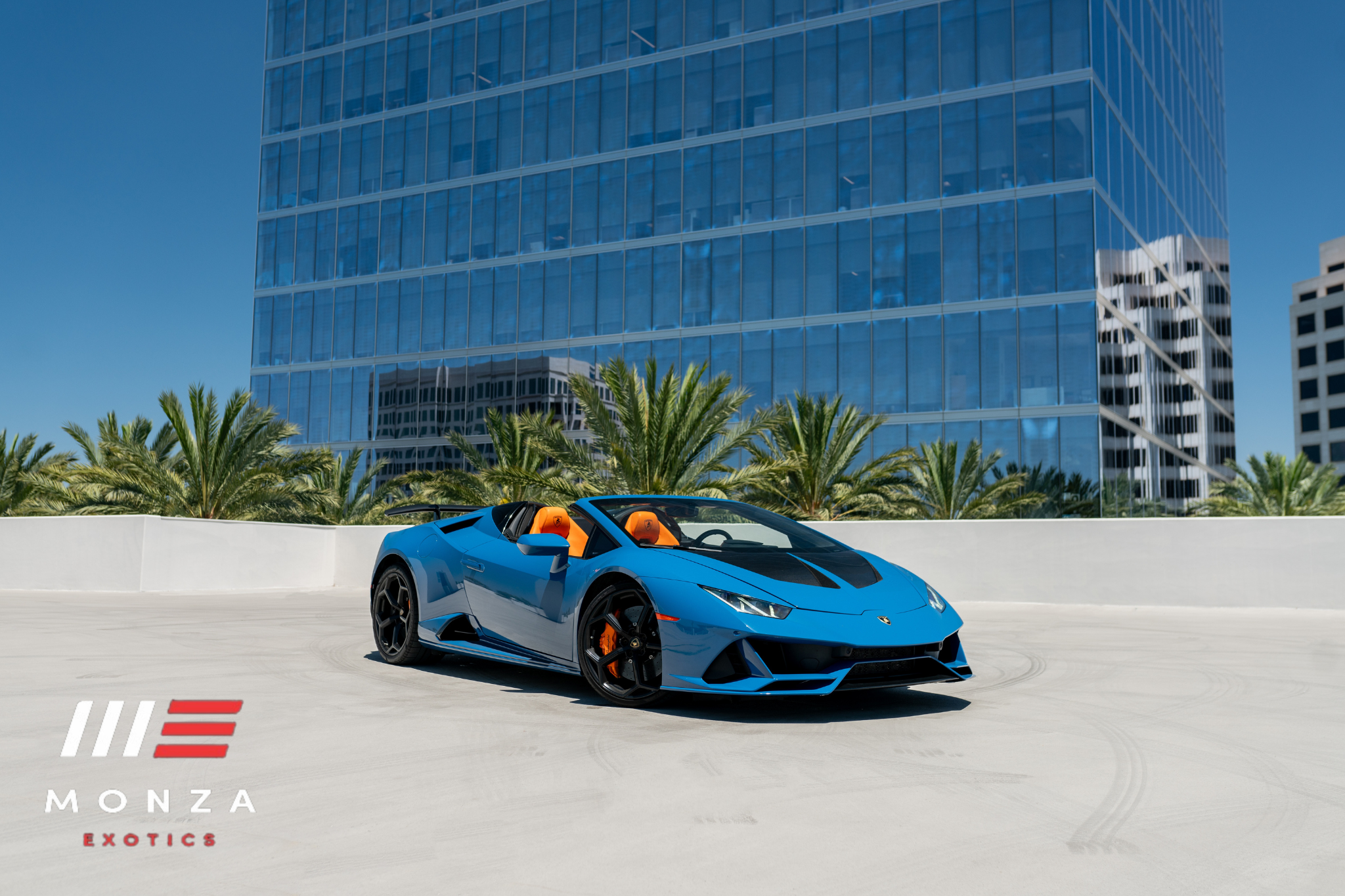 2022 Lamborghini Huracán Evo Spyder badge detail supercar OC exotic rental