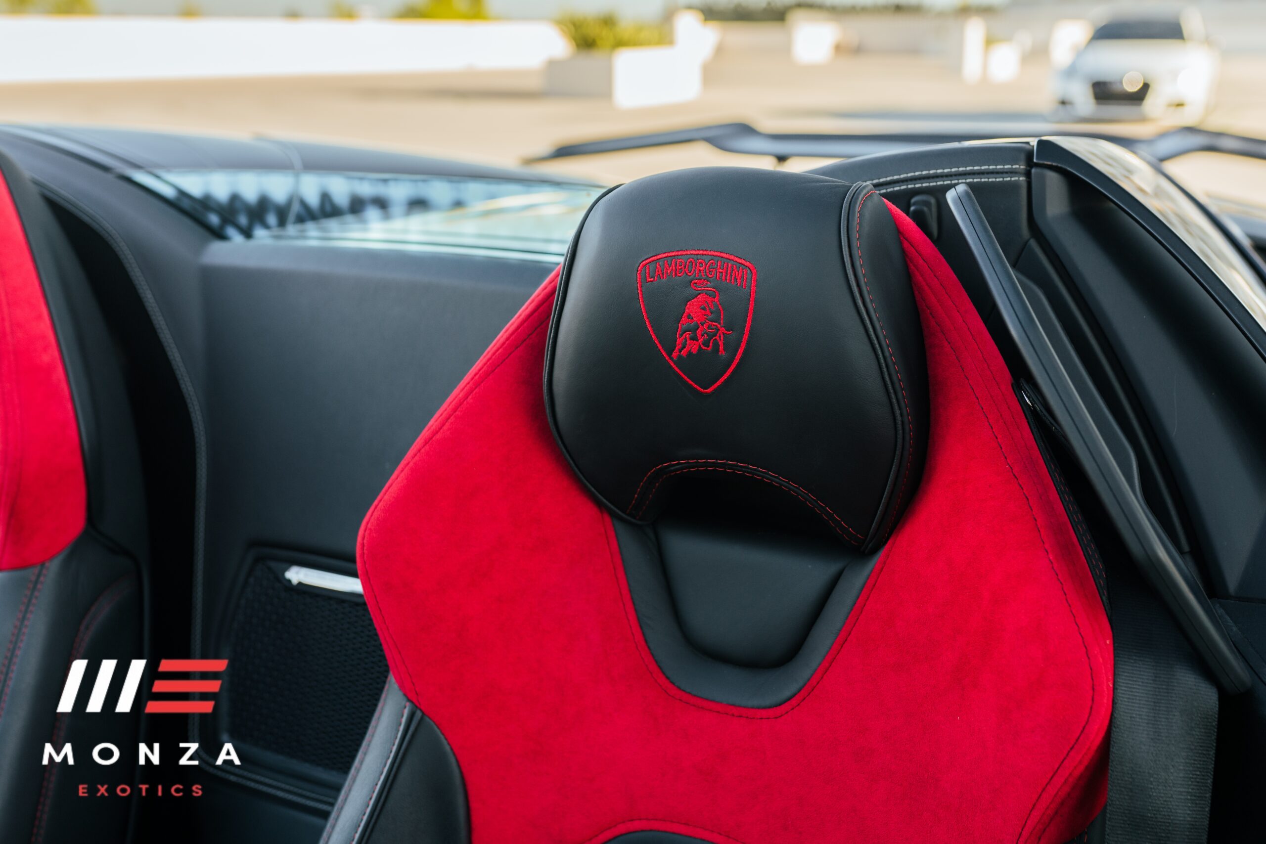 Lamborghini Huracán Evo Spyder Black at dusk Orange County