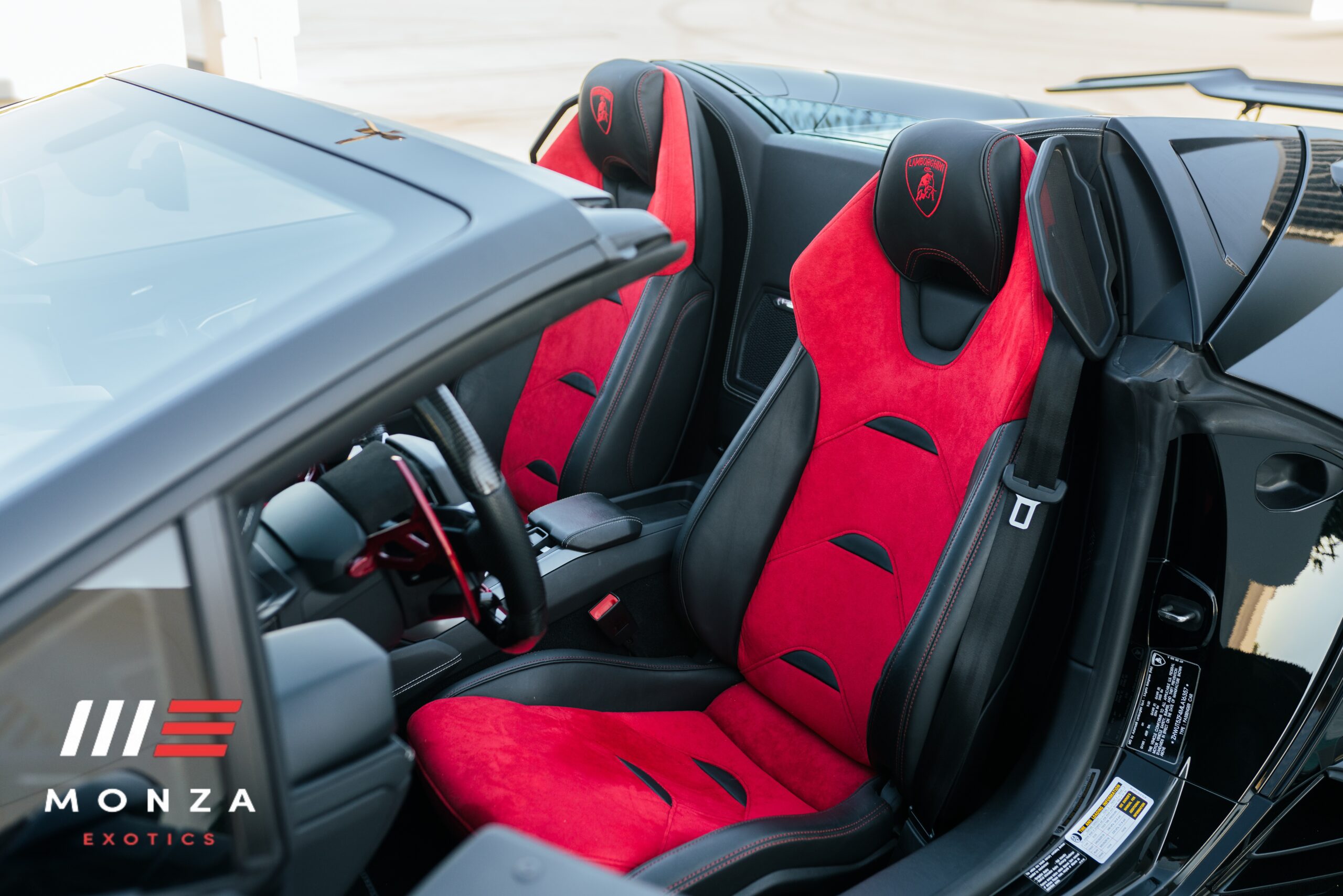 2022 Lamborghini Huracán Evo Spyder front three-quarter Black SoCal