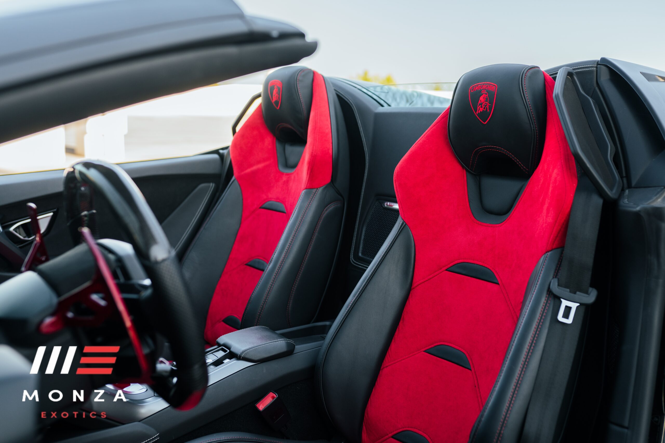 2022 Lamborghini Huracán Evo Spyder Black supercar Beverly Hills