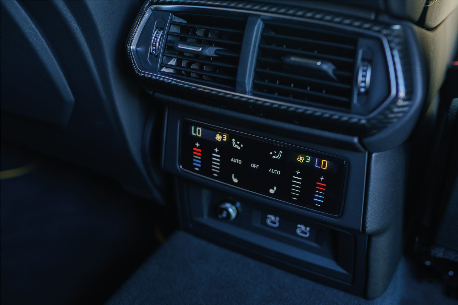 2024 Lamborghini Urus S front three-quarter Black SoCal