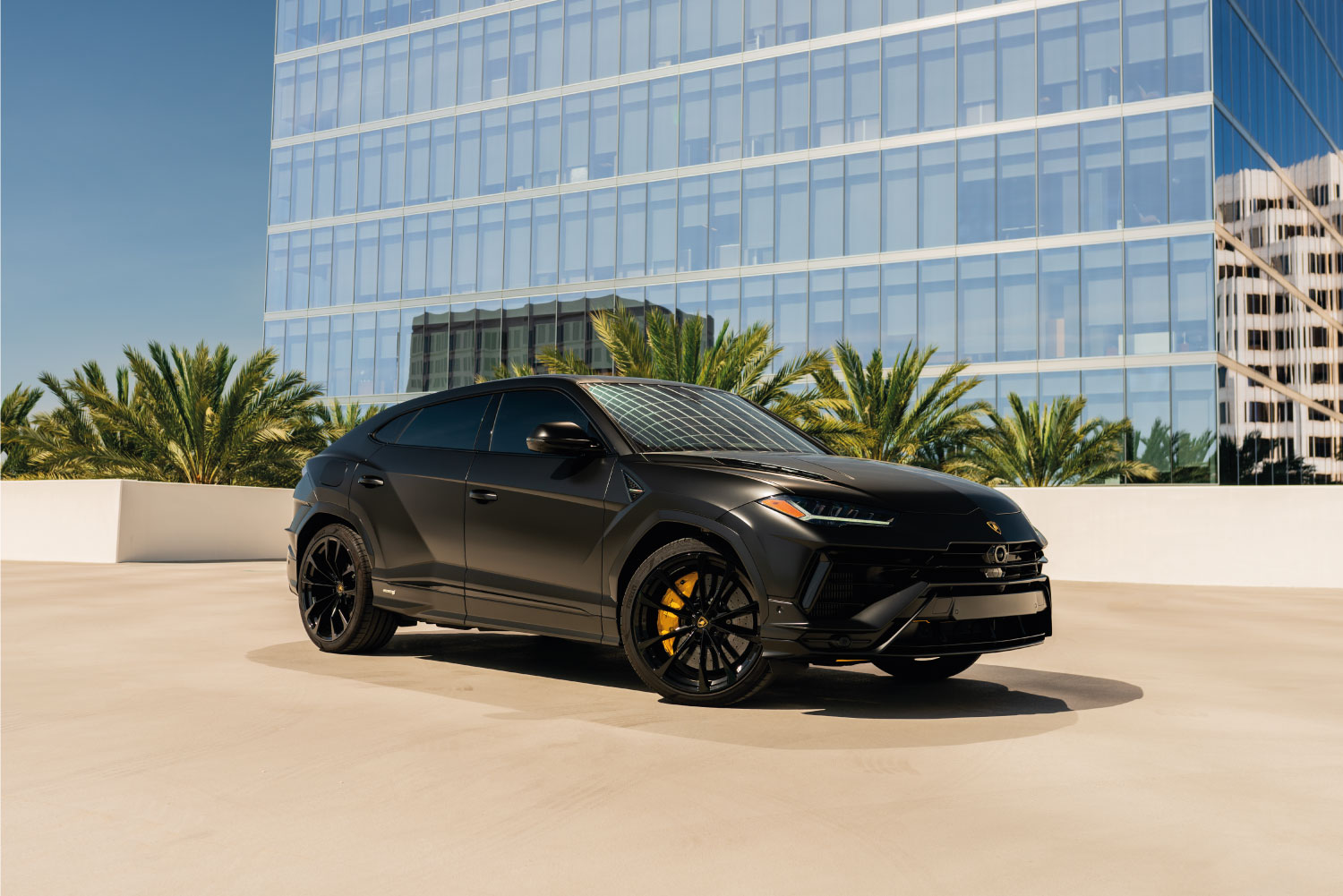 2024 Lamborghini Urus S engine bay luxury SUV Southern California exotic rental