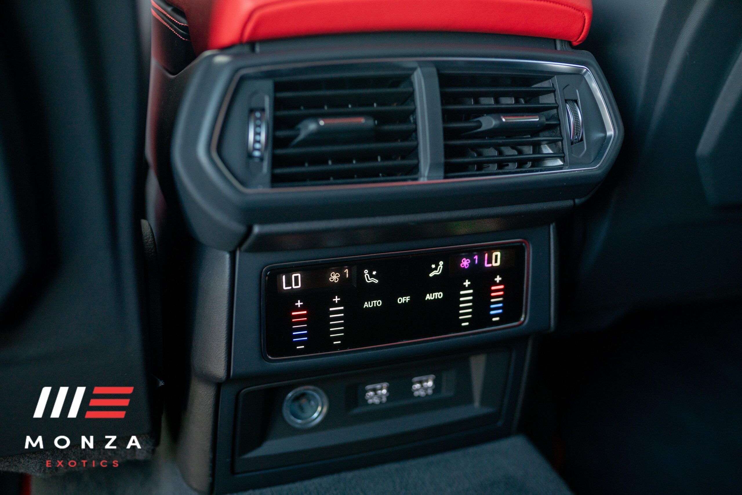 Lamborghini Urus Widebody Black rear quarter view Los Angeles