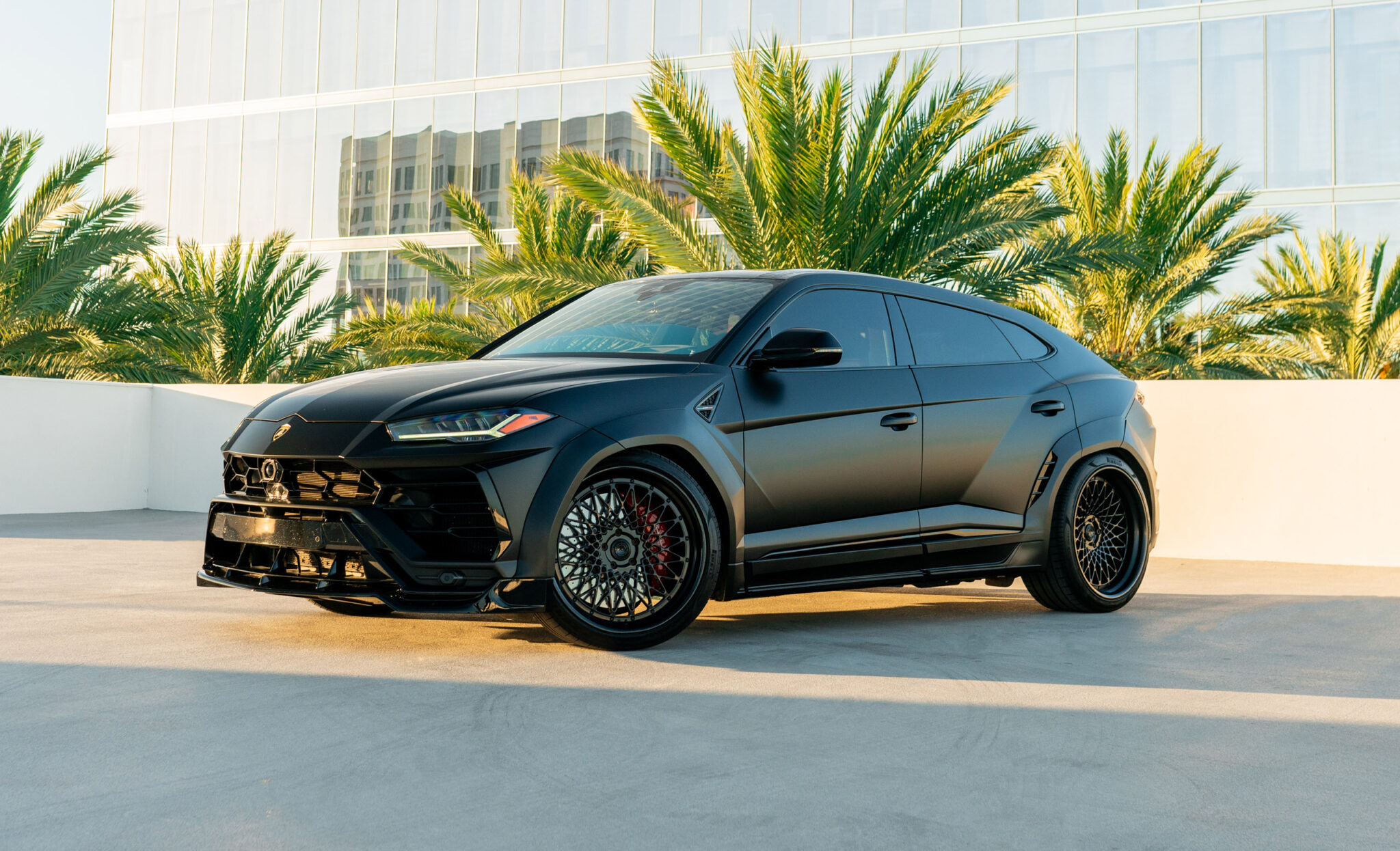 Lamborghini Urus Widebody Black luxury SUV available Beverly Hills