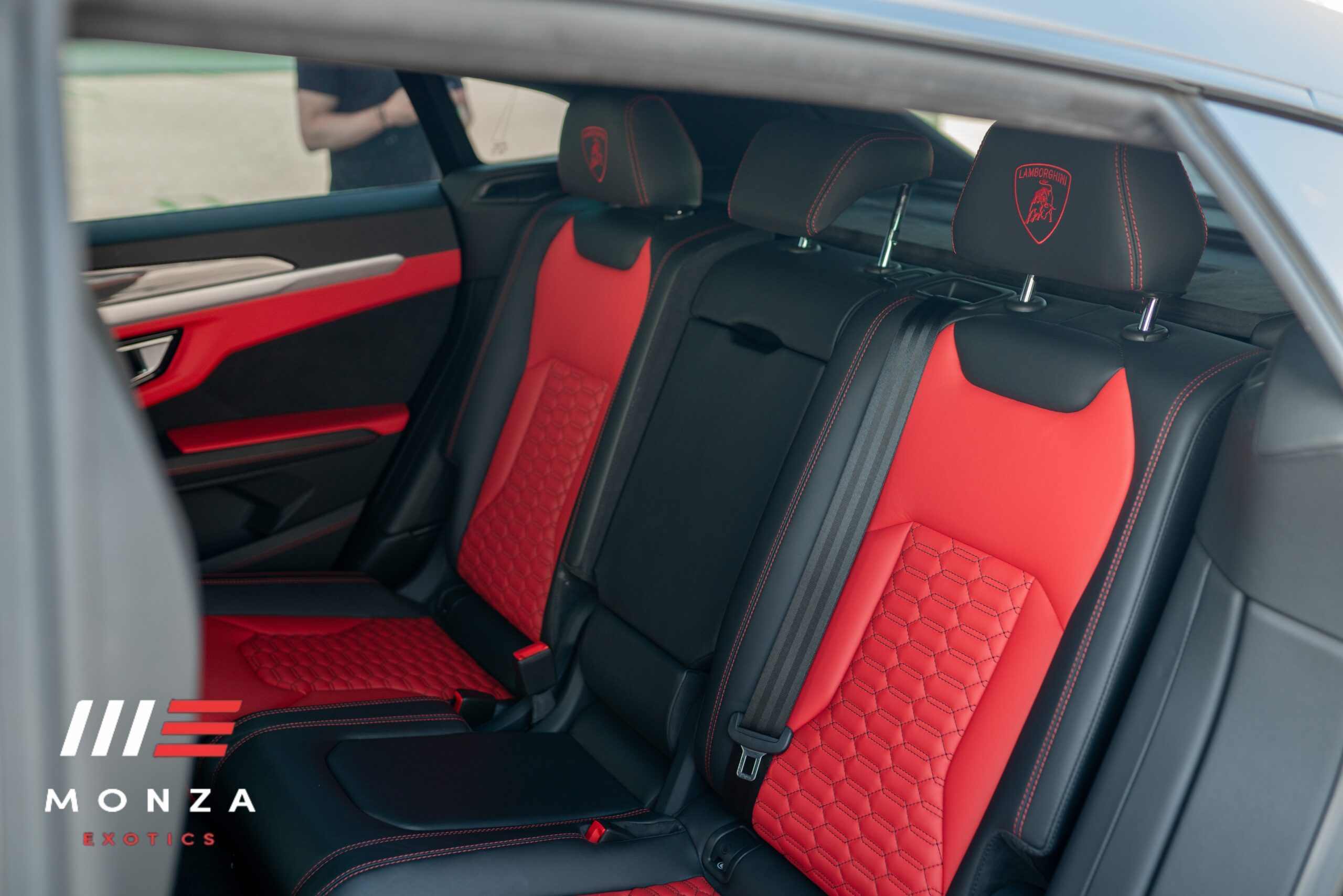 2023 Lamborghini Urus Widebody front three-quarter Black SoCal exotic rental