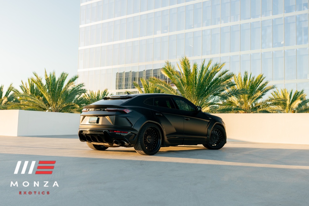 2023 Lamborghini Urus Widebody exterior Black Pacific Coast Highway