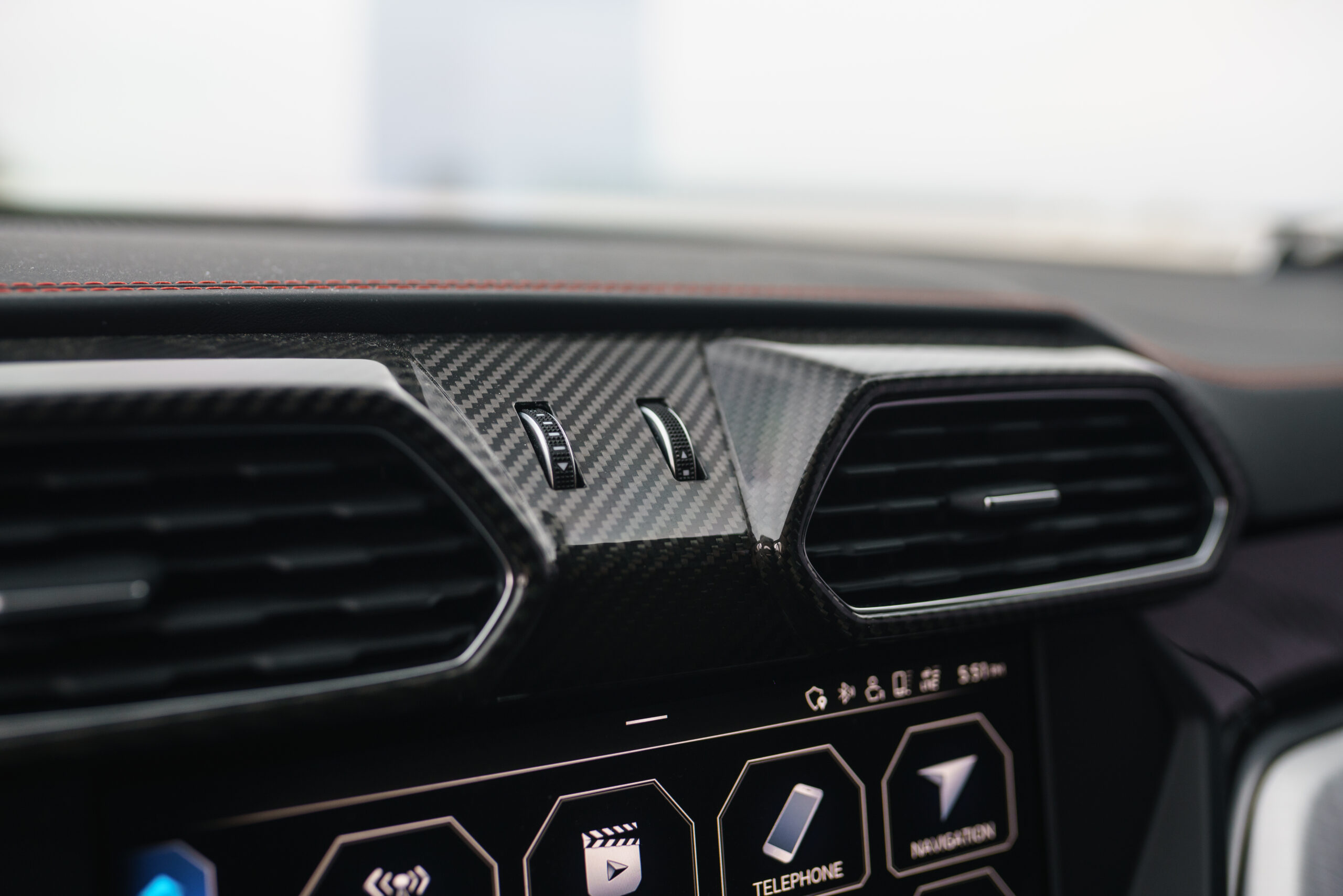 Lamborghini Urus Matte White close-up luxury SUV rental Newport Beach