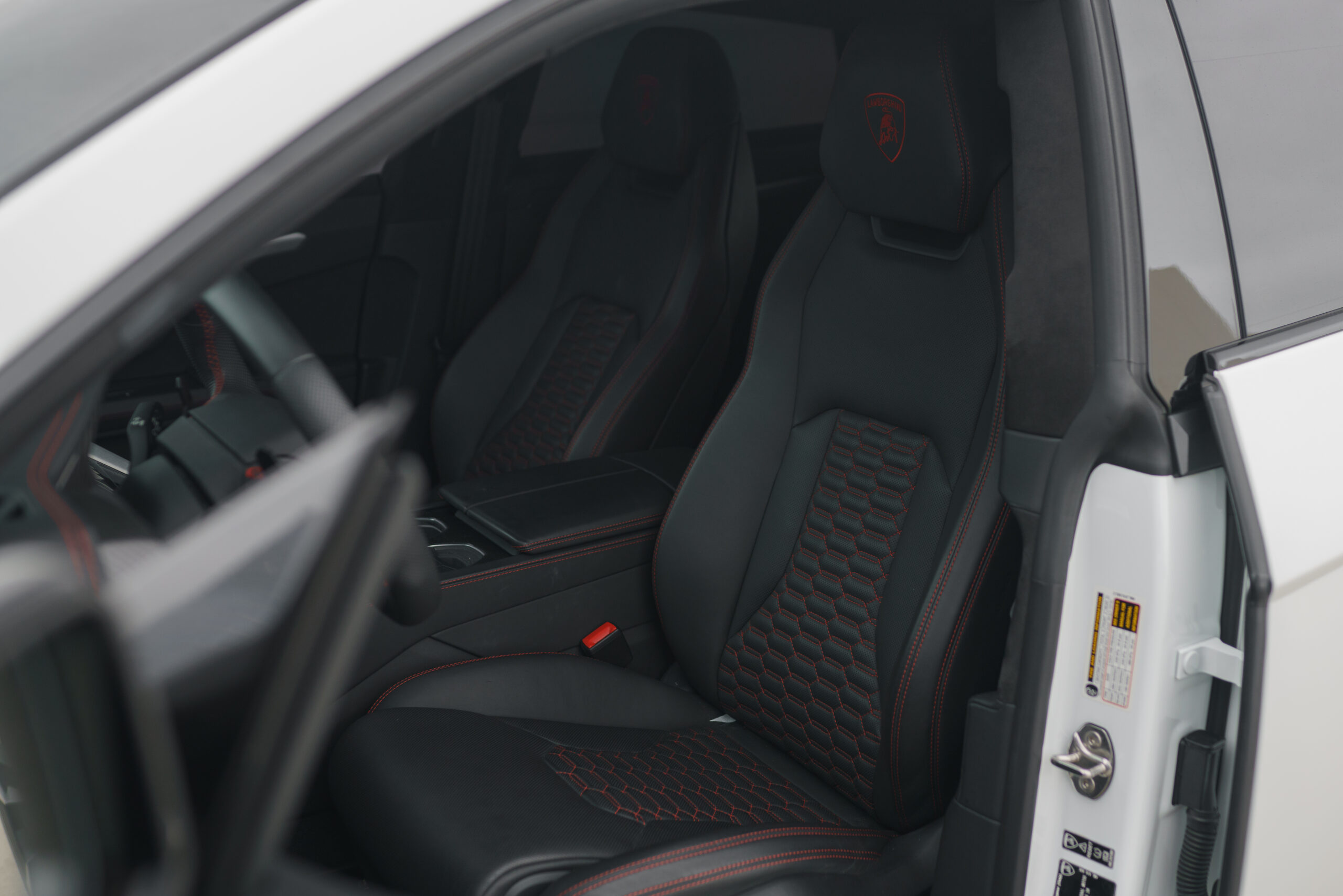 Lamborghini Urus Matte White at dusk Orange County