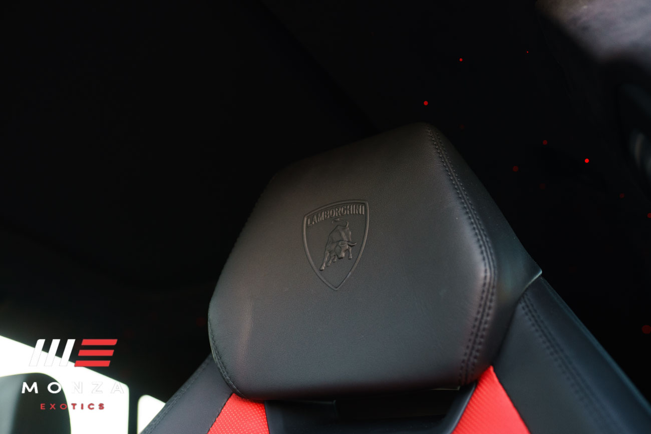 2023 Lamborghini Urus driver cockpit Black seats SoCal