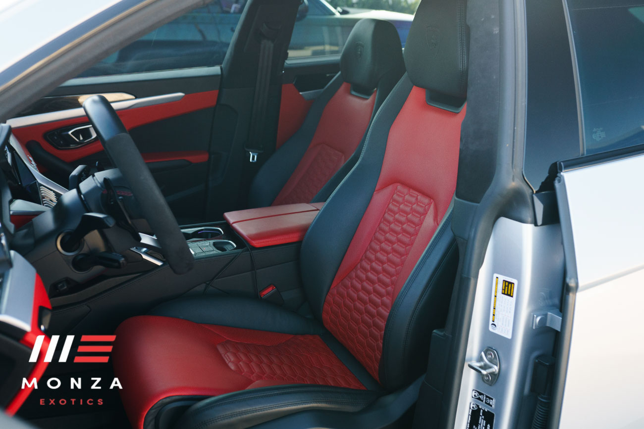 2023 Lamborghini Urus engine bay luxury SUV Southern California exotic rental