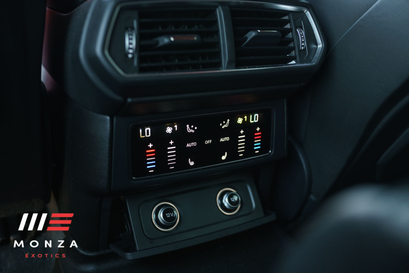 Silver Lamborghini Urus front quarter angle Southern California