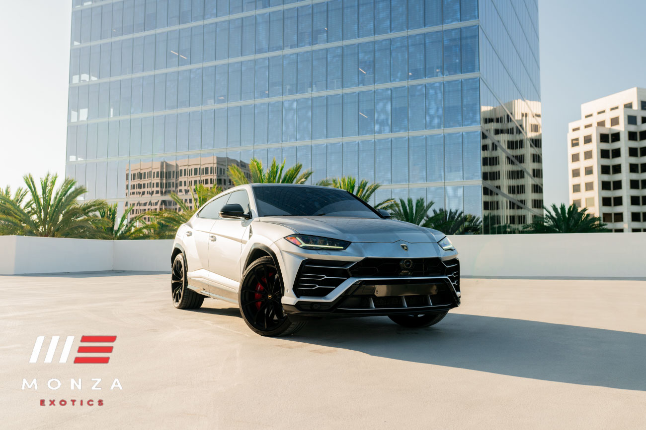 2023 Lamborghini Urus badge detail luxury SUV OC luxury rental